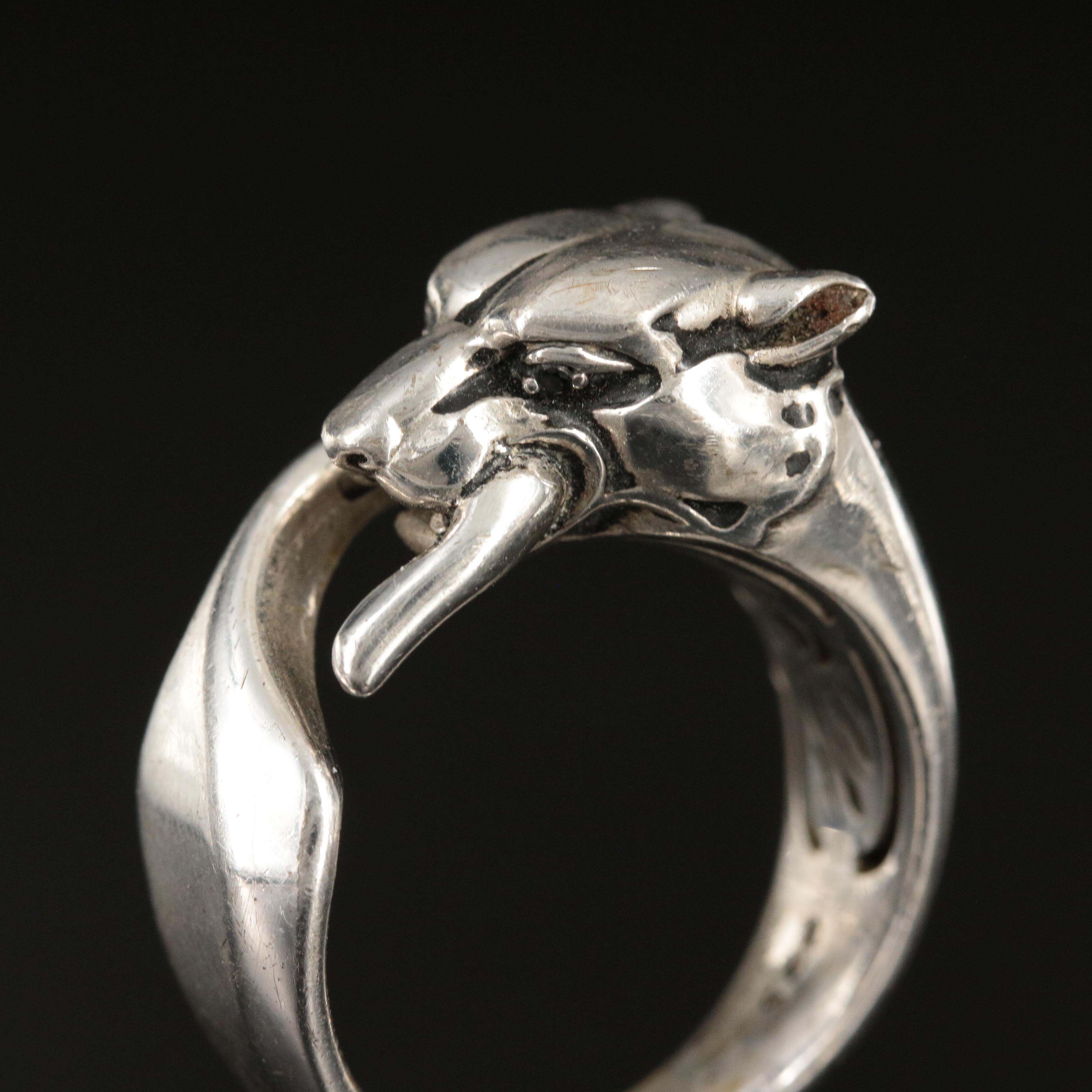 EFFY Sterling Panther Ring