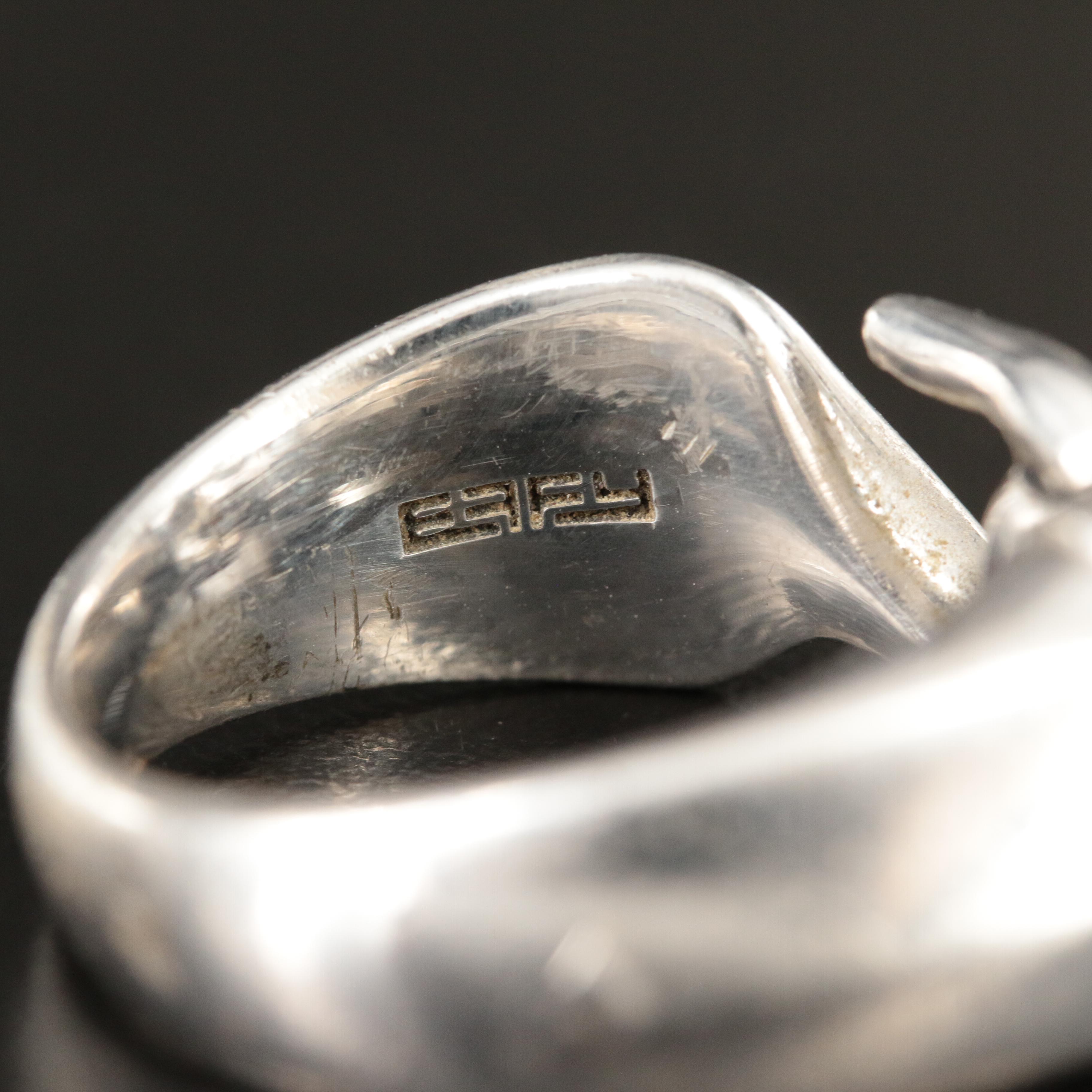 EFFY Sterling Panther Ring