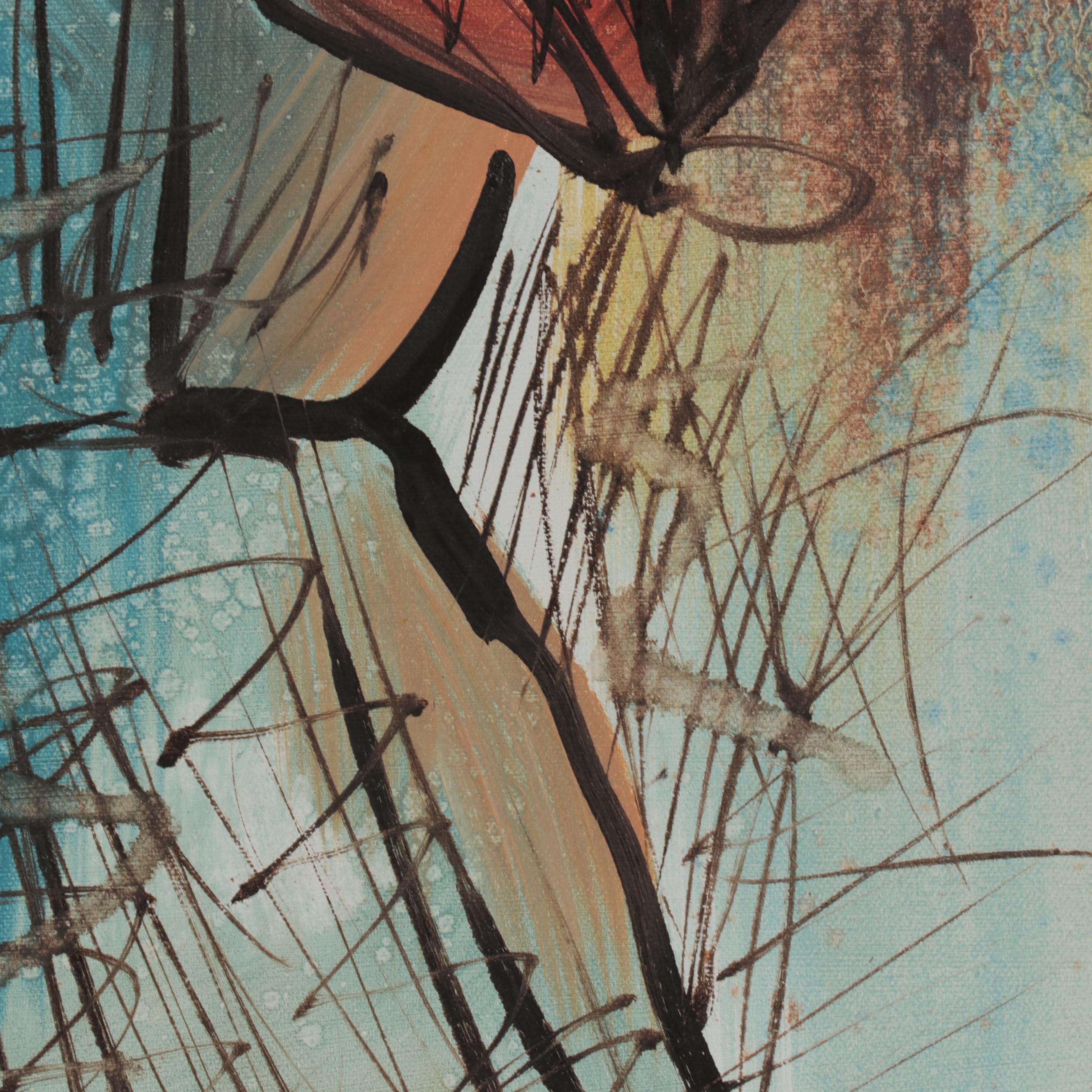 Jenkins Oil Painting of Mother and Child