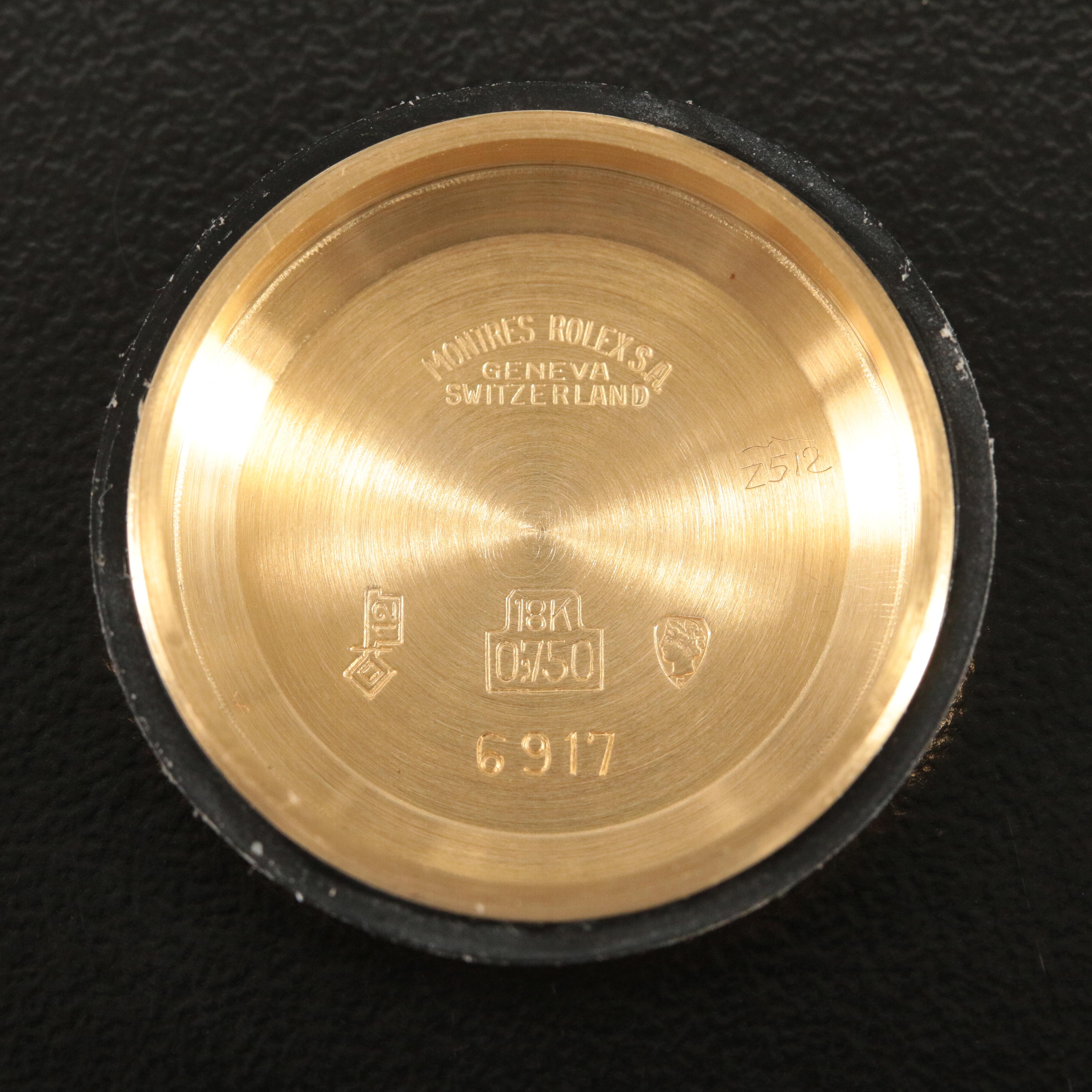 1970 Rolex Custom Diamond Bezel Datejust Watch