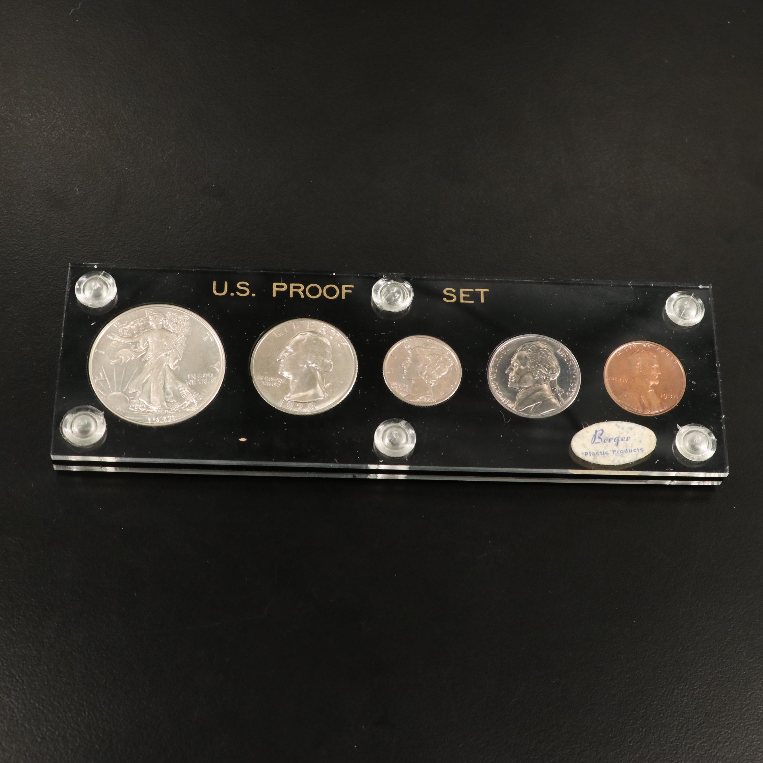 1938 U.S. Proof Set