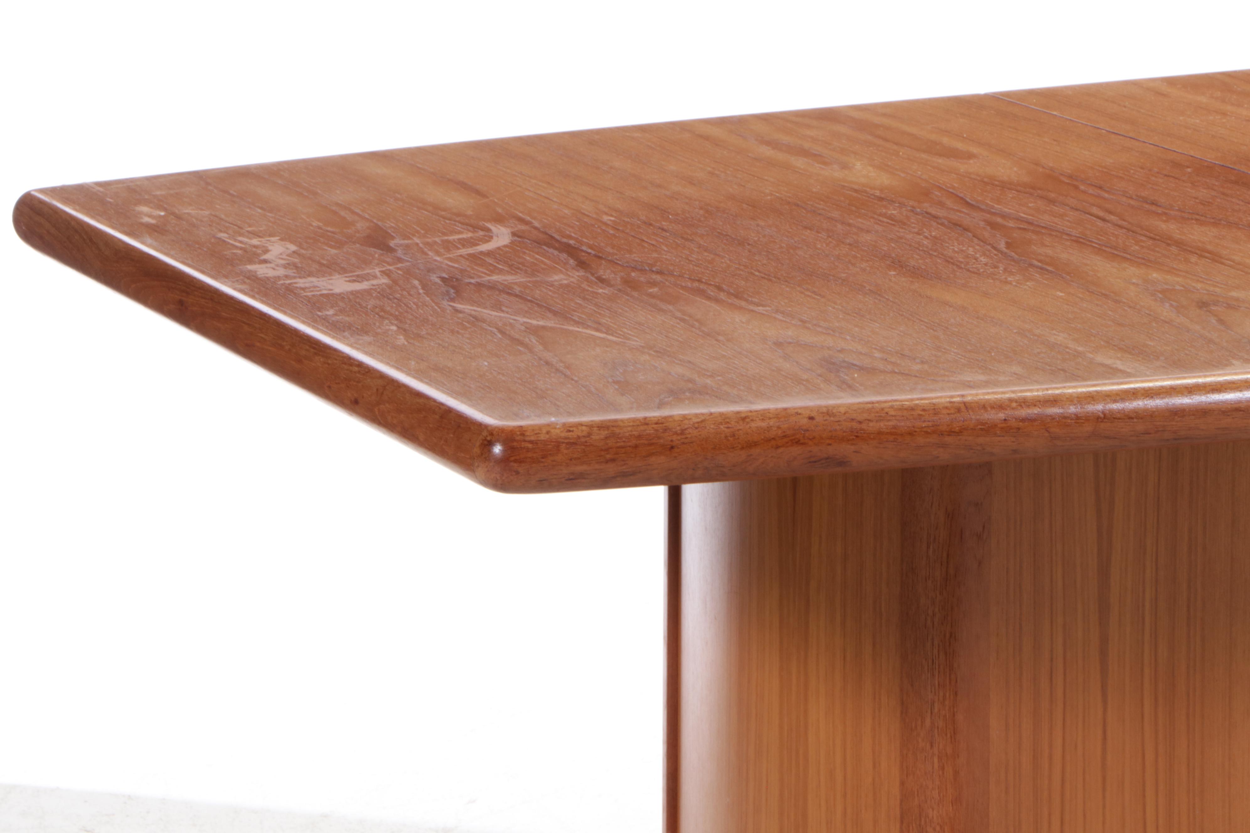 Sibau S.R.L. Italian Modern Teak and Beech Dining Set