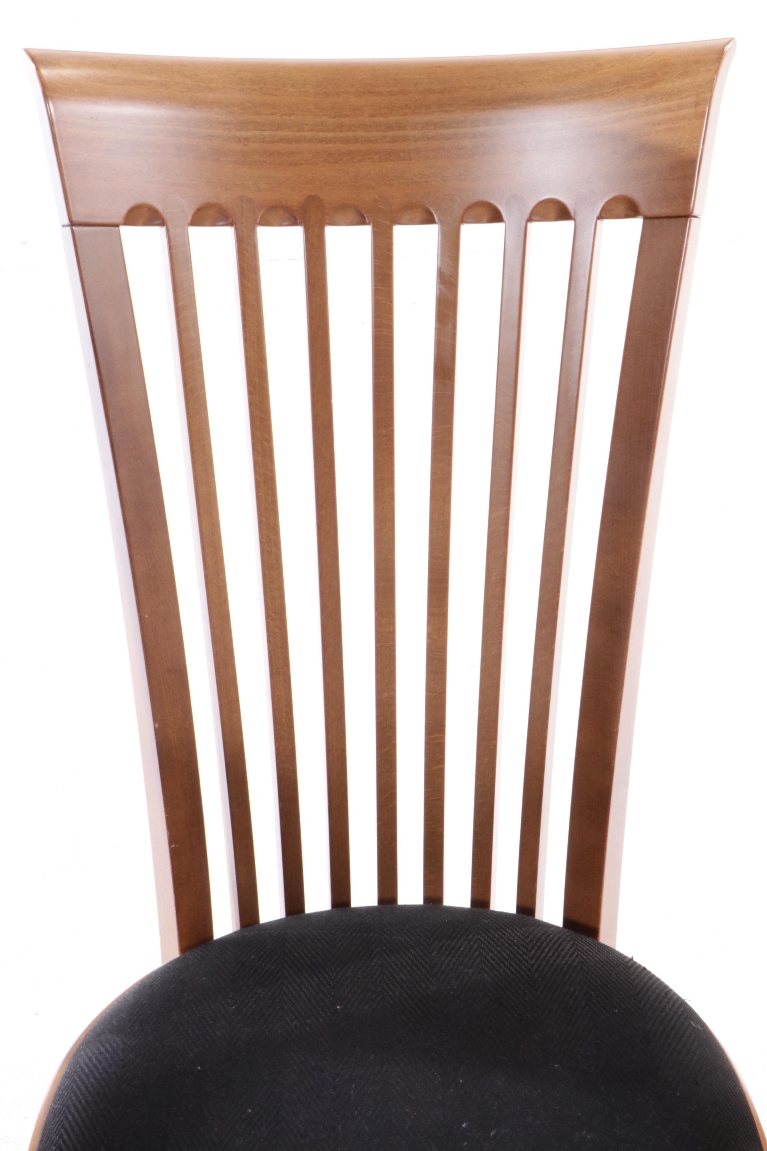 Sibau S.R.L. Italian Modern Teak and Beech Dining Set