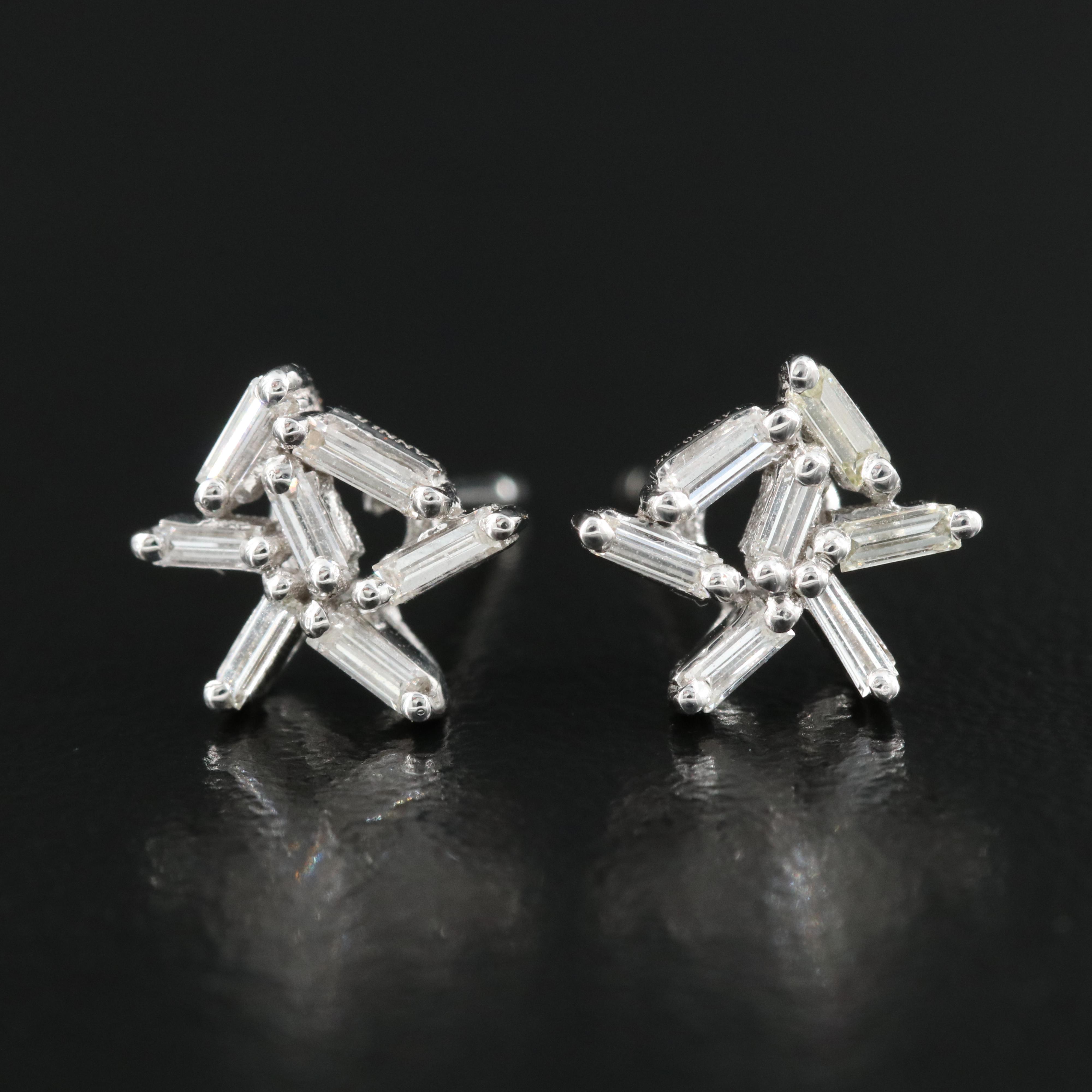 Yanni B. 14K 0.28 CTW Diamond Earrings