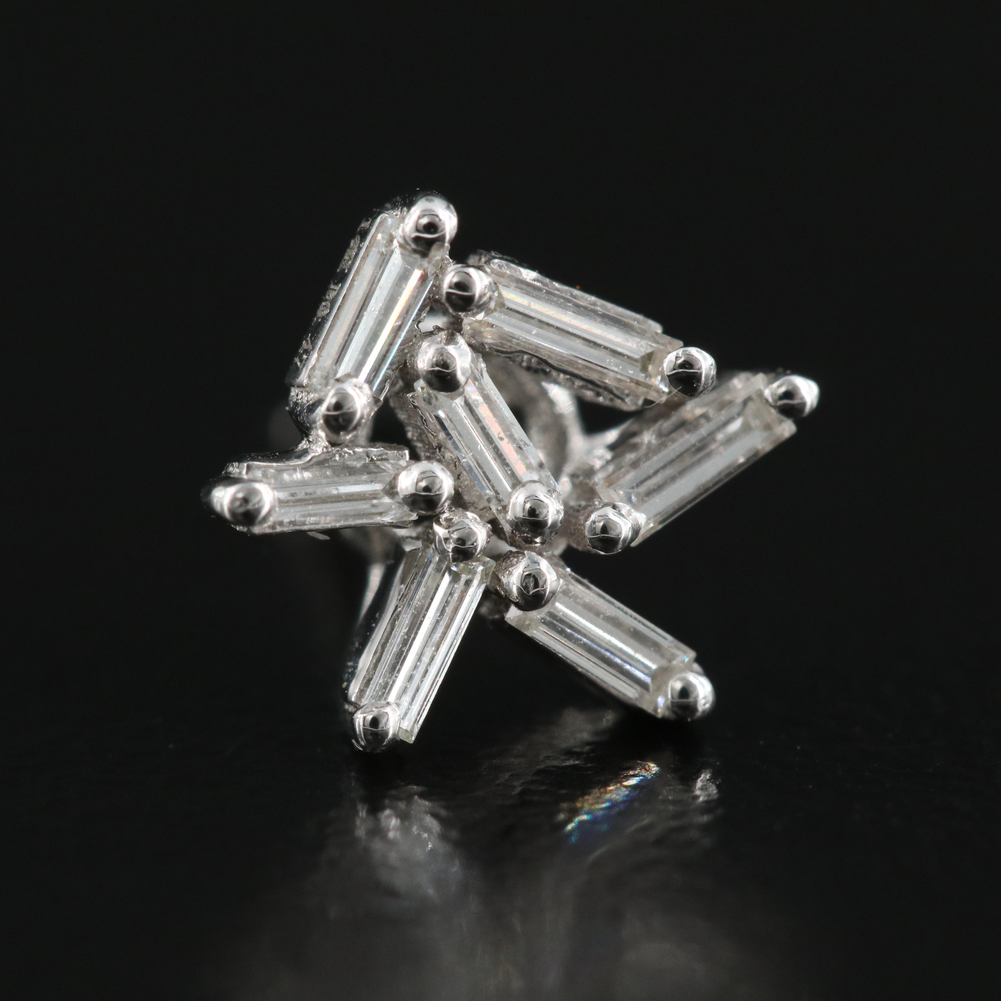 Yanni B. 14K 0.28 CTW Diamond Earrings