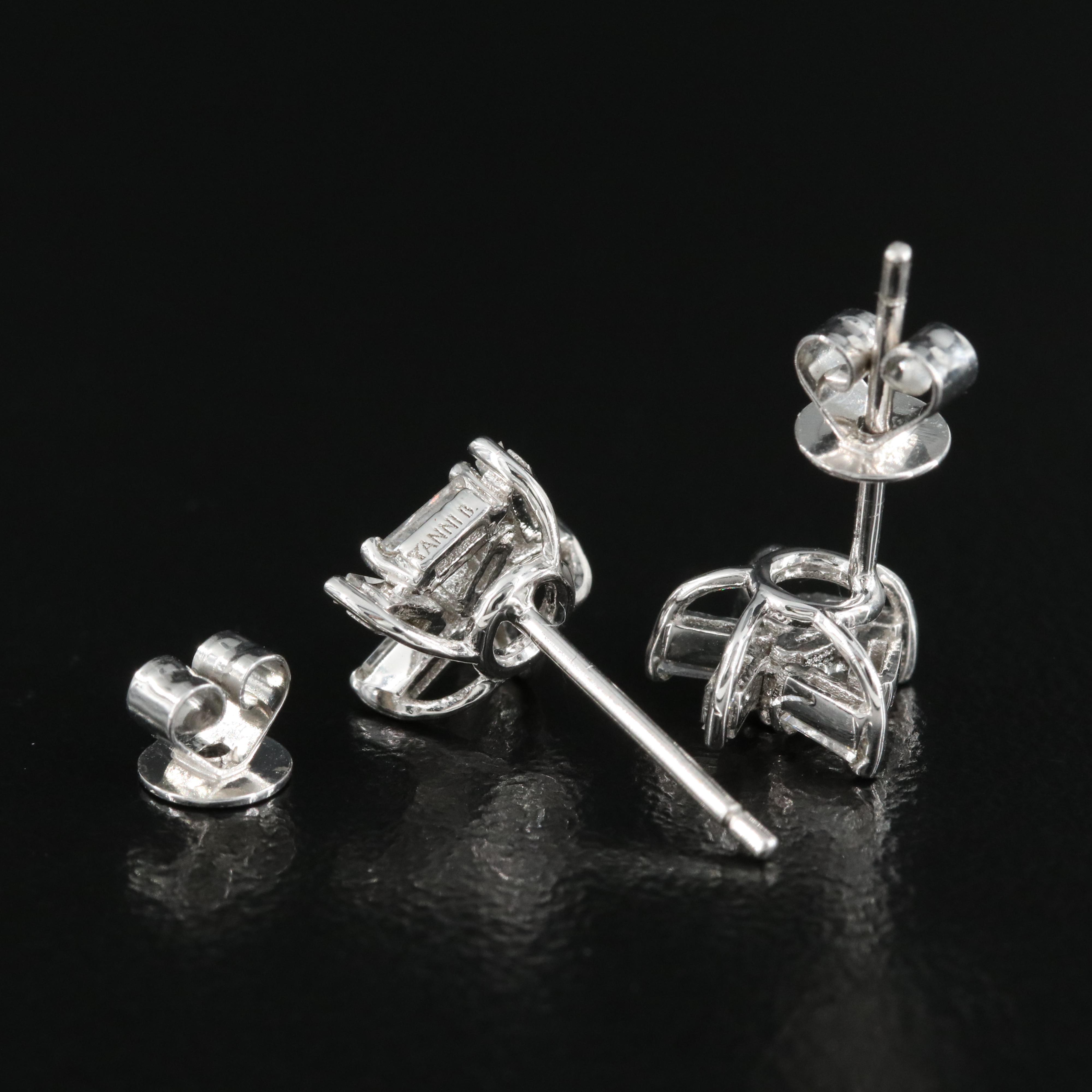 Yanni B. 14K 0.28 CTW Diamond Earrings