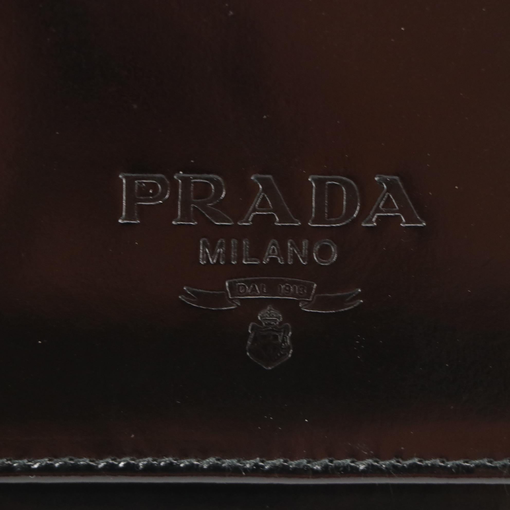 Prada Wallet Clutch in Patent Leather