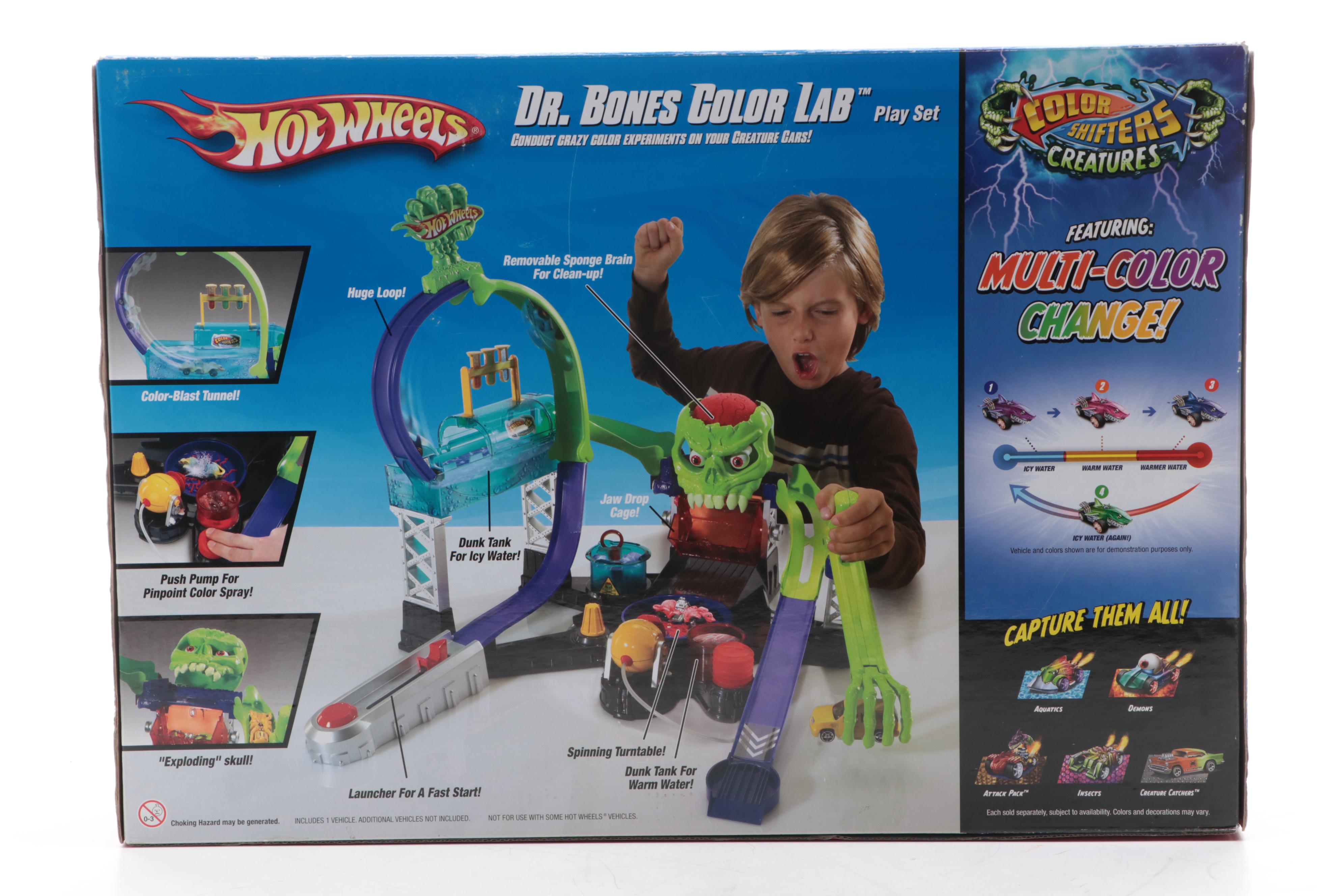 Hot Wheels Color Shifters Diecast Cars with Accessories