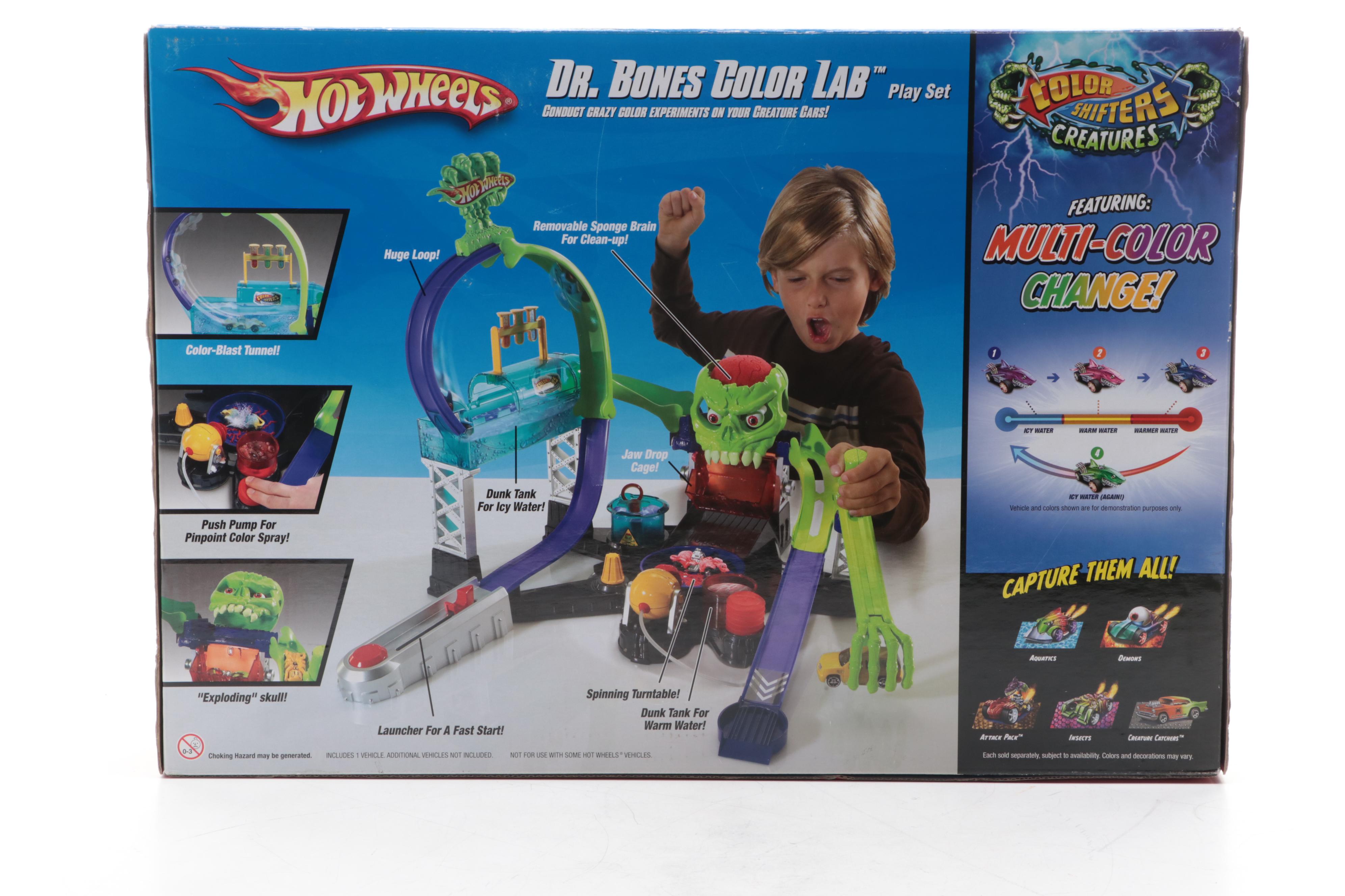 Hot Wheels Color Shifters Diecast Cars with Accessories