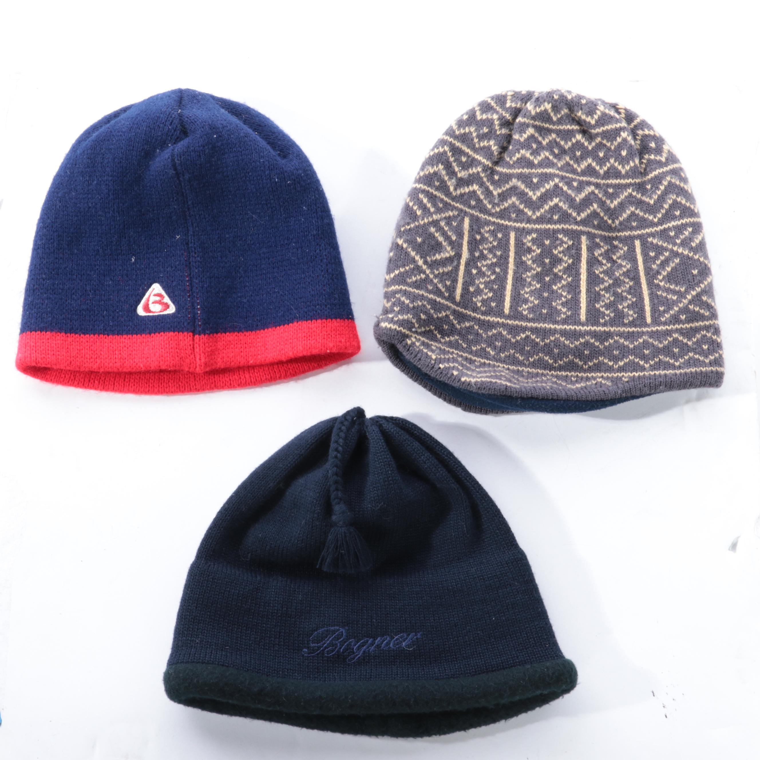 Bogner Two-Piece Ski Suit with Knit Beanies