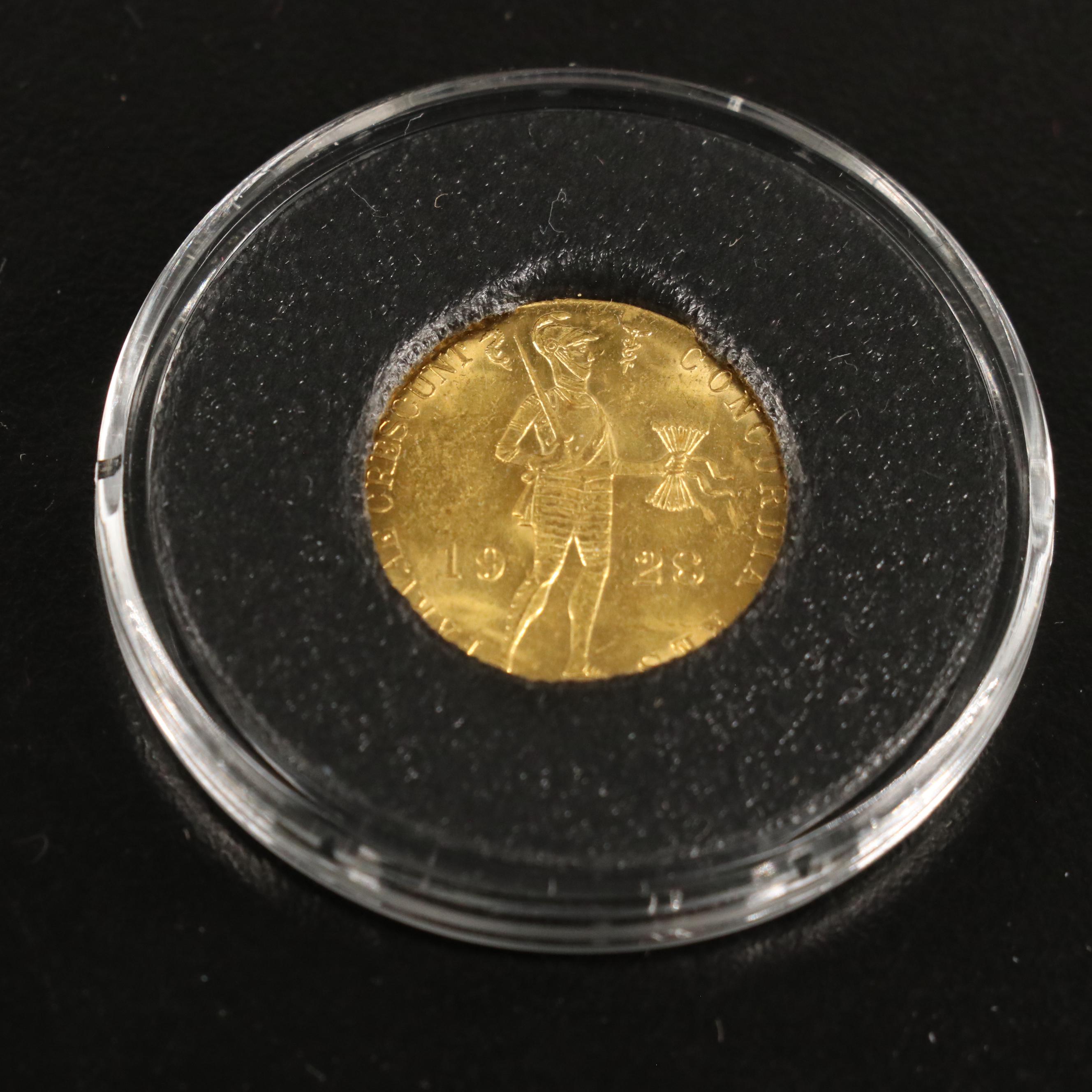 1928 Netherlands Gold Ducat