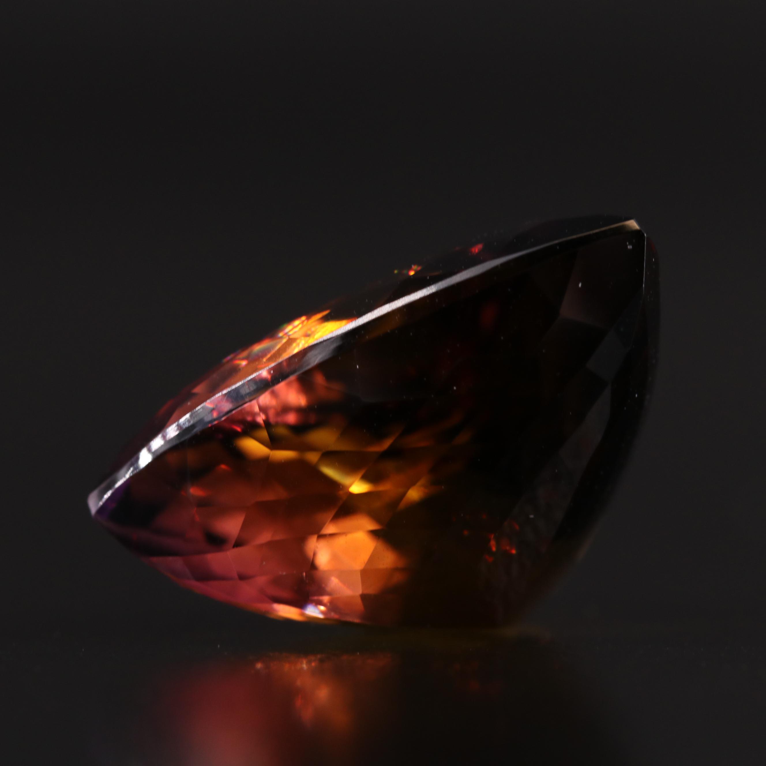 Loose 38.00 CT Ametrine