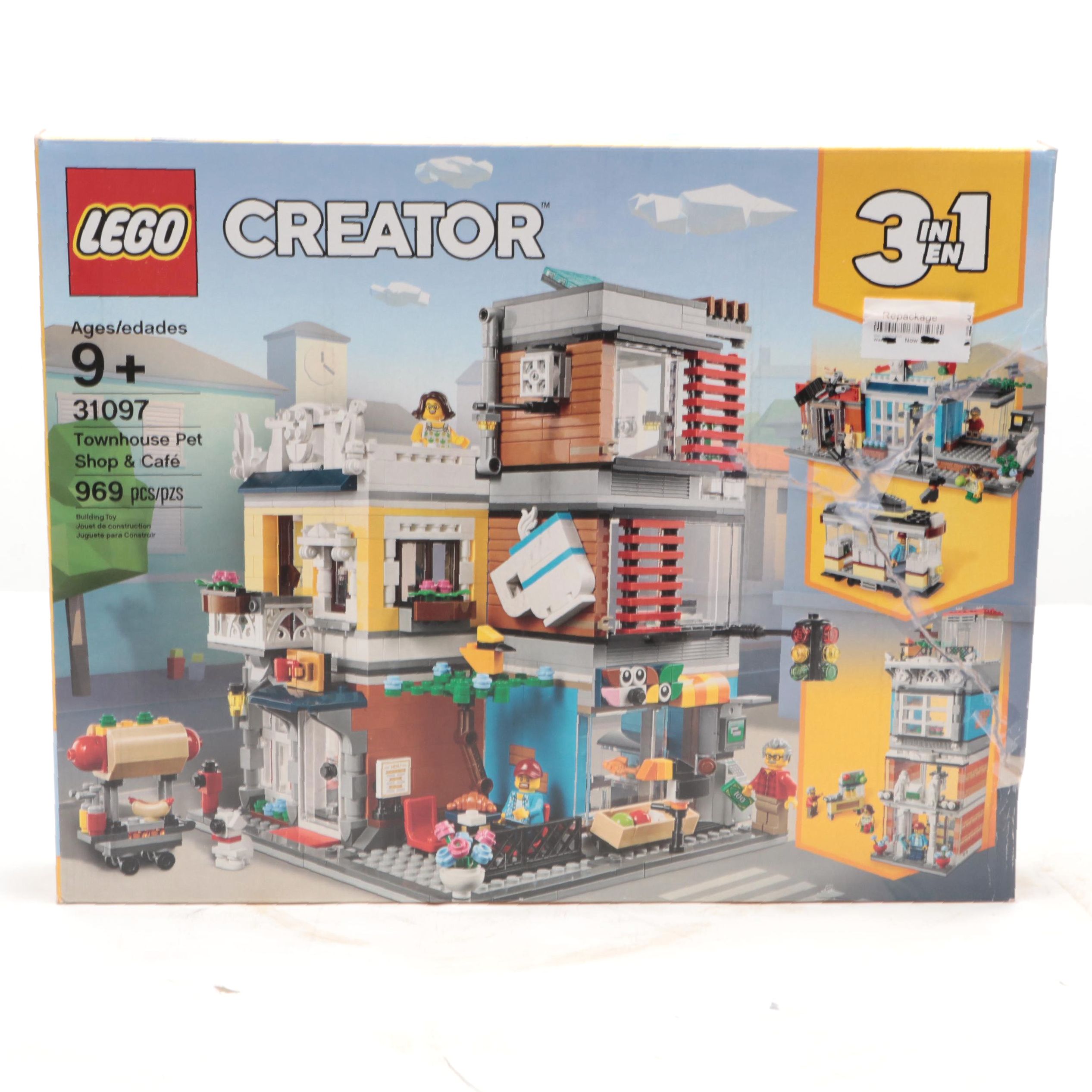 LEGO Creator Townhouse Pet Shop and Cafe Building Set