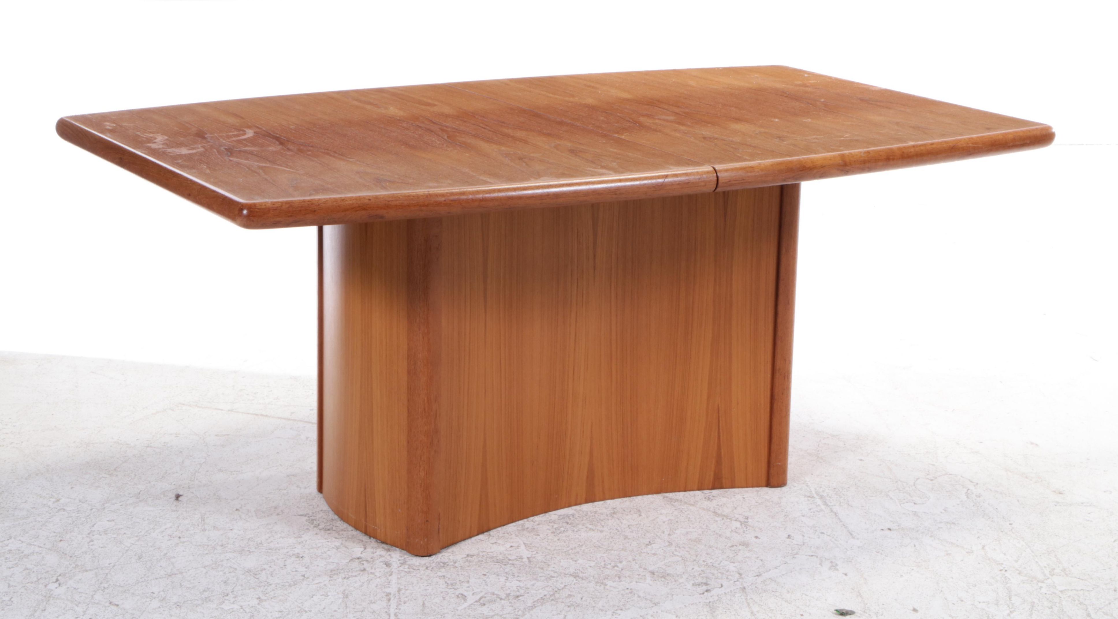 Sibau S.R.L. Italian Modern Teak and Beech Dining Set
