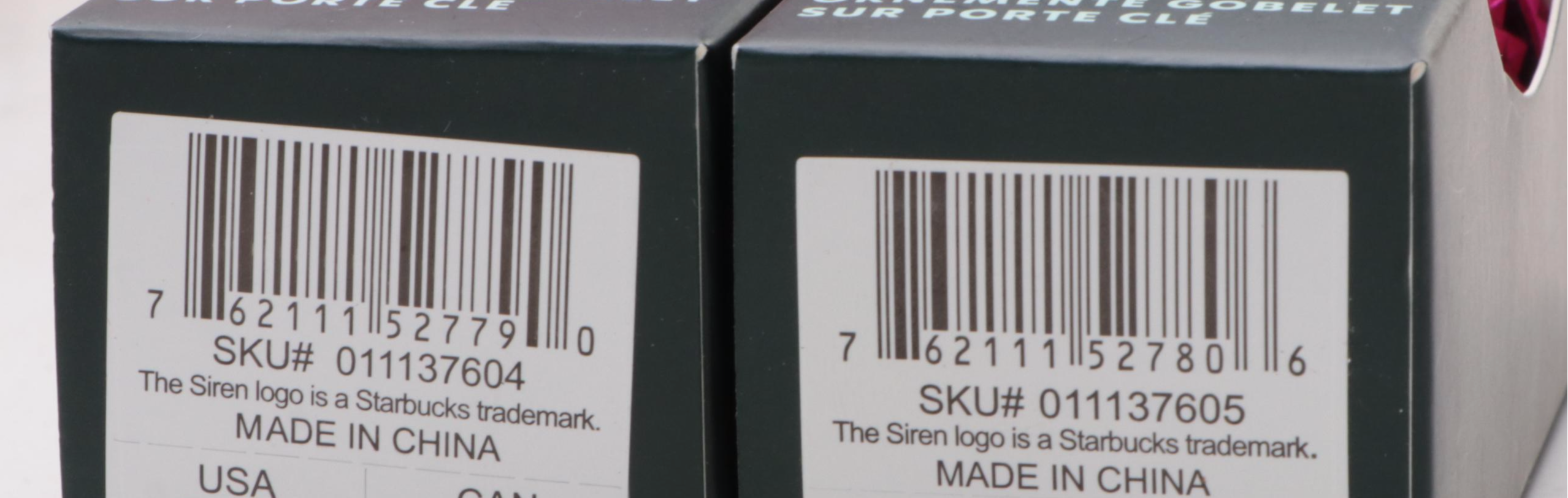 Starbucks Travel Mug with Starbucks Travel Tumblers and Key Chain Ornaments