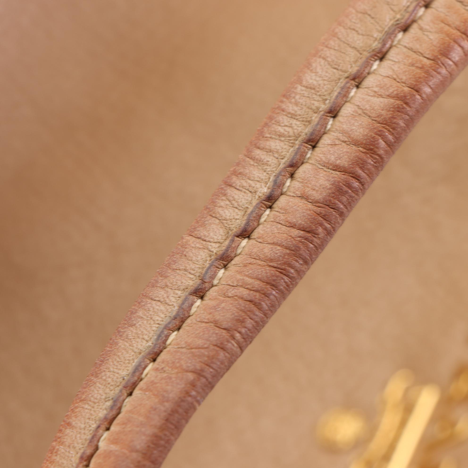 Prada Belted Large Tote in Pebble Grain Leather