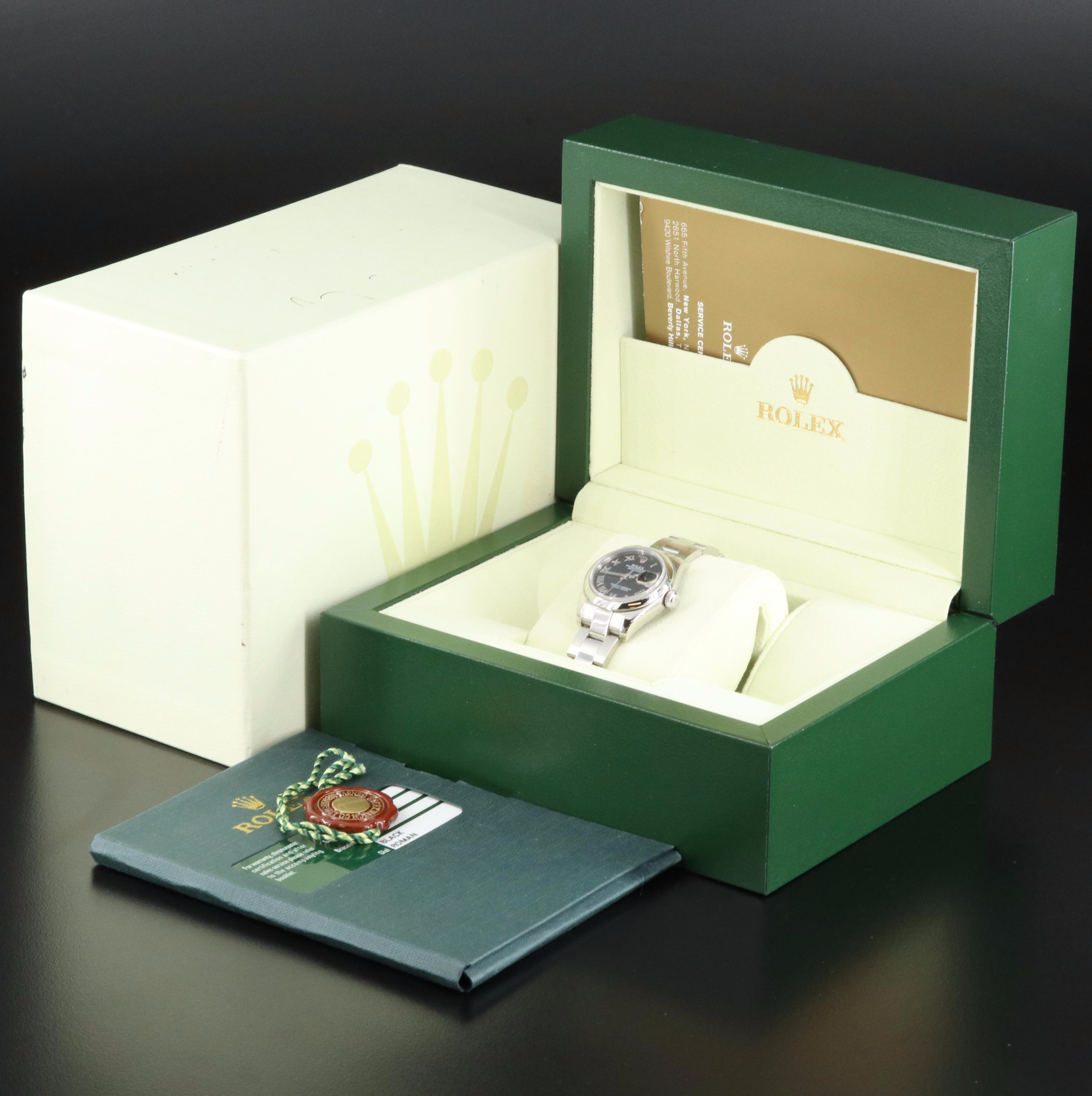 2010 Rolex Oyster Perpetual Datejust Watch