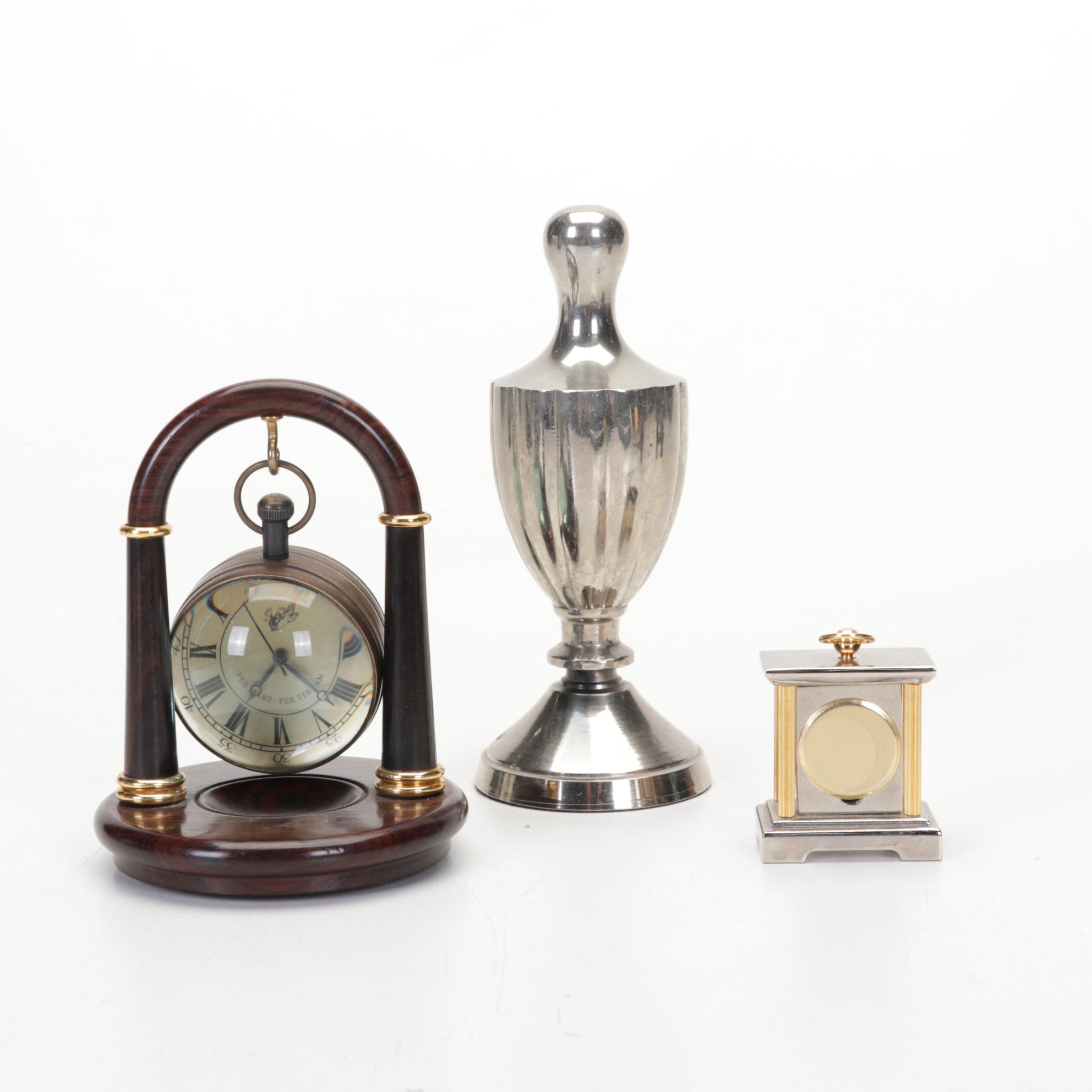 Cast Bronze Dolphins Bookend, Fleur-de-Lys Doorstops, Orb, Stone Egg, More