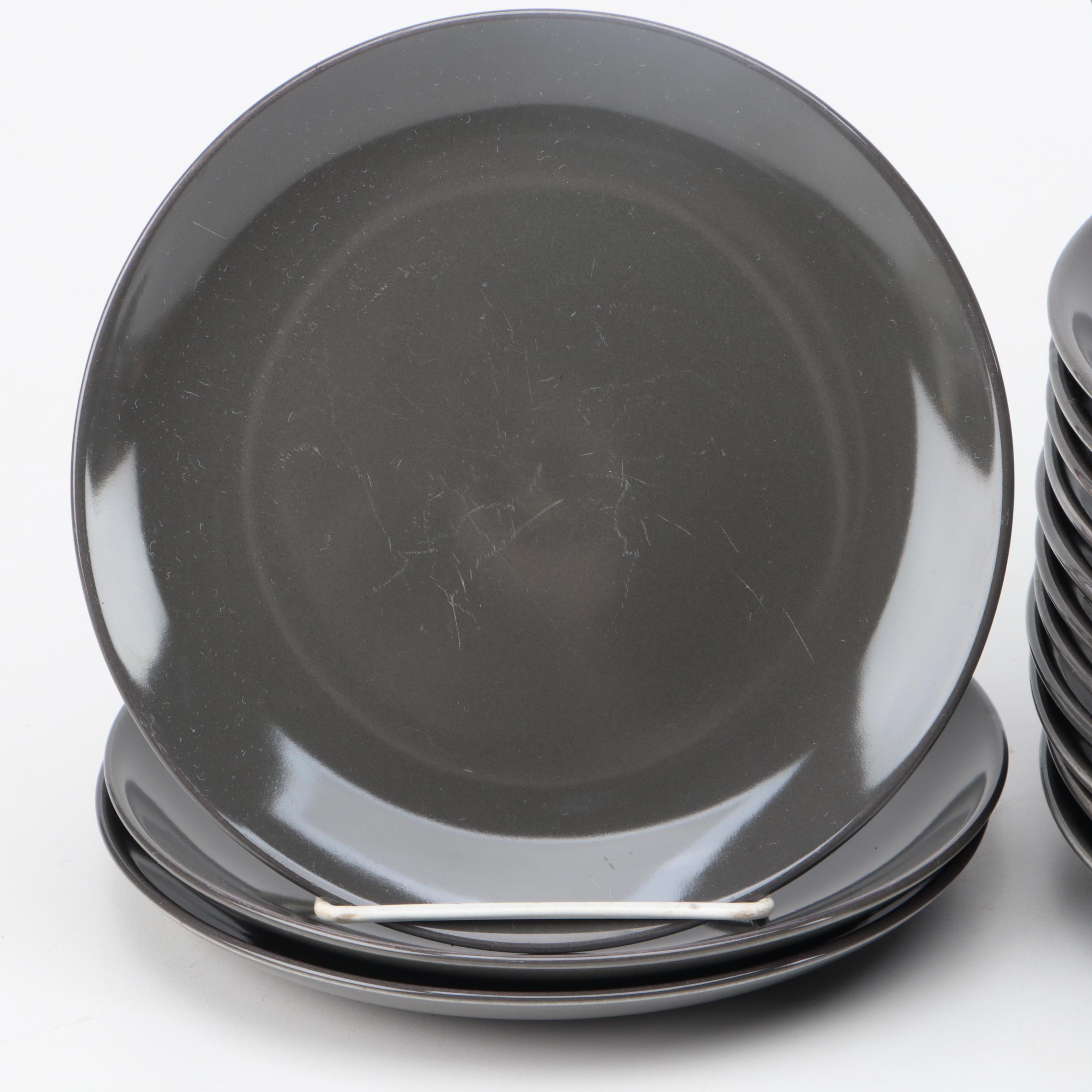 Russel Wright "Iroquois Charcoal" Ceramic Dinnerware, 1954-1965