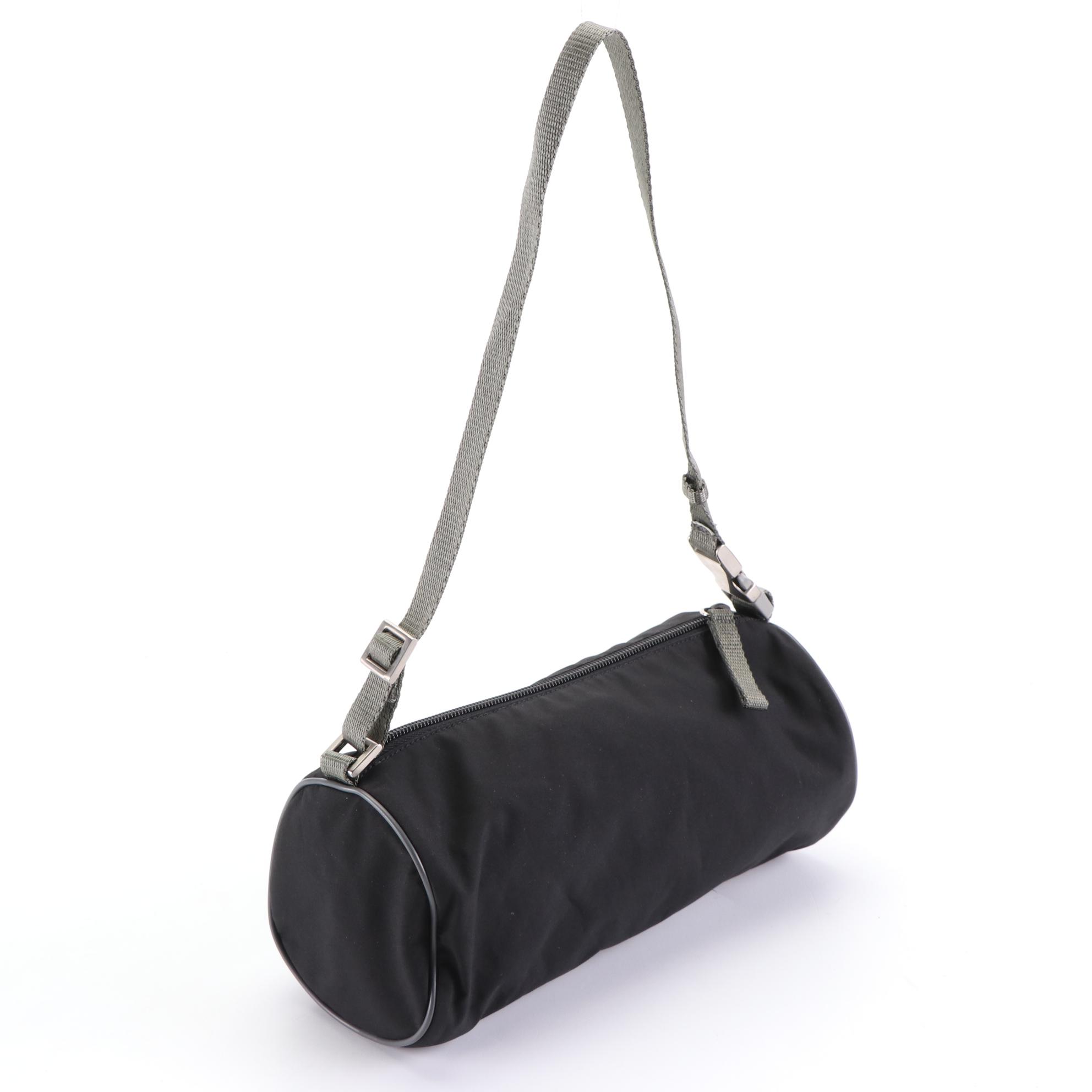 Prada Sport Small Barrel Bag in Nylon