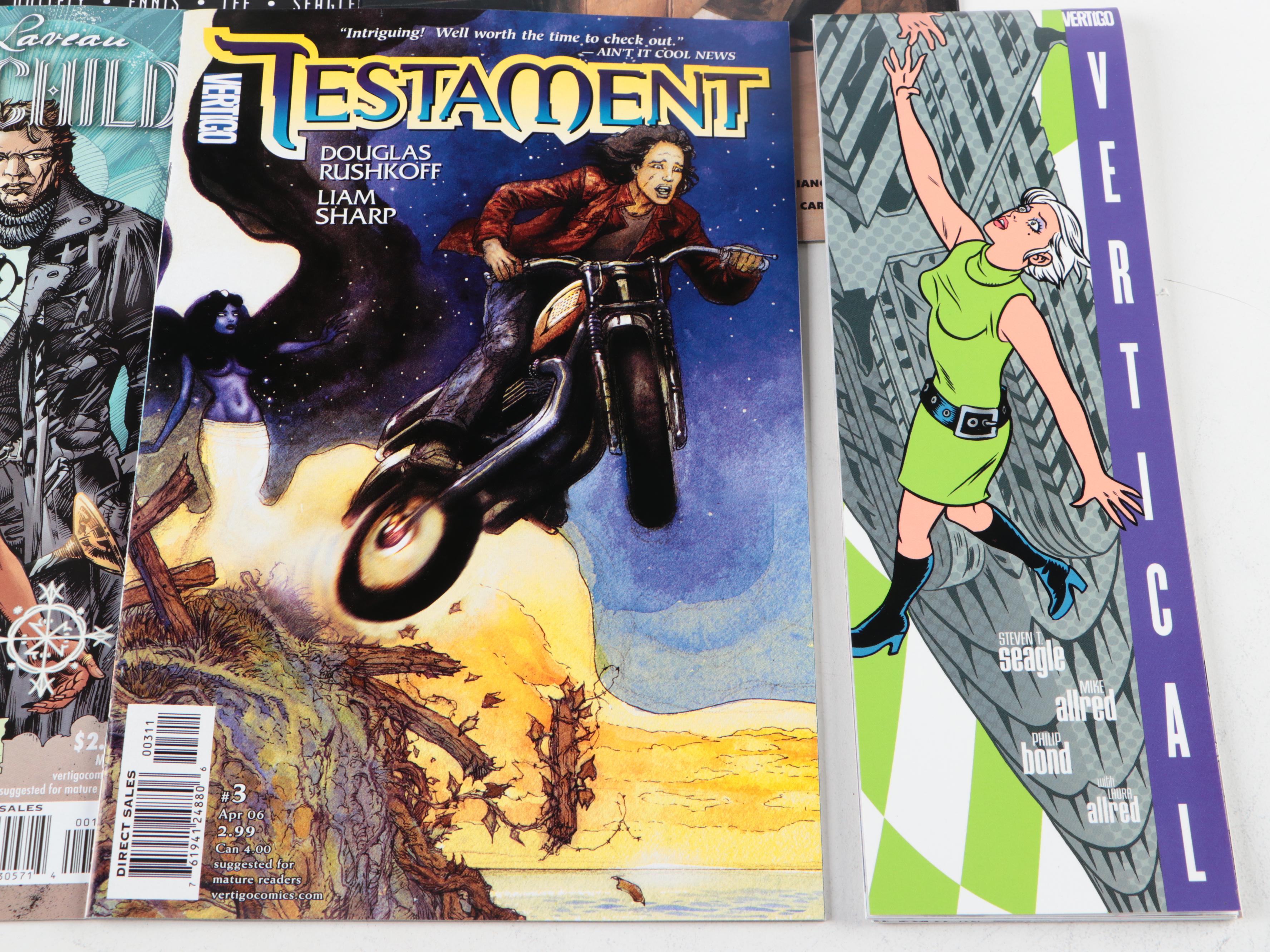 Modern Age "Voodoo Child", "Testament", "Vertical" and More Comic Books