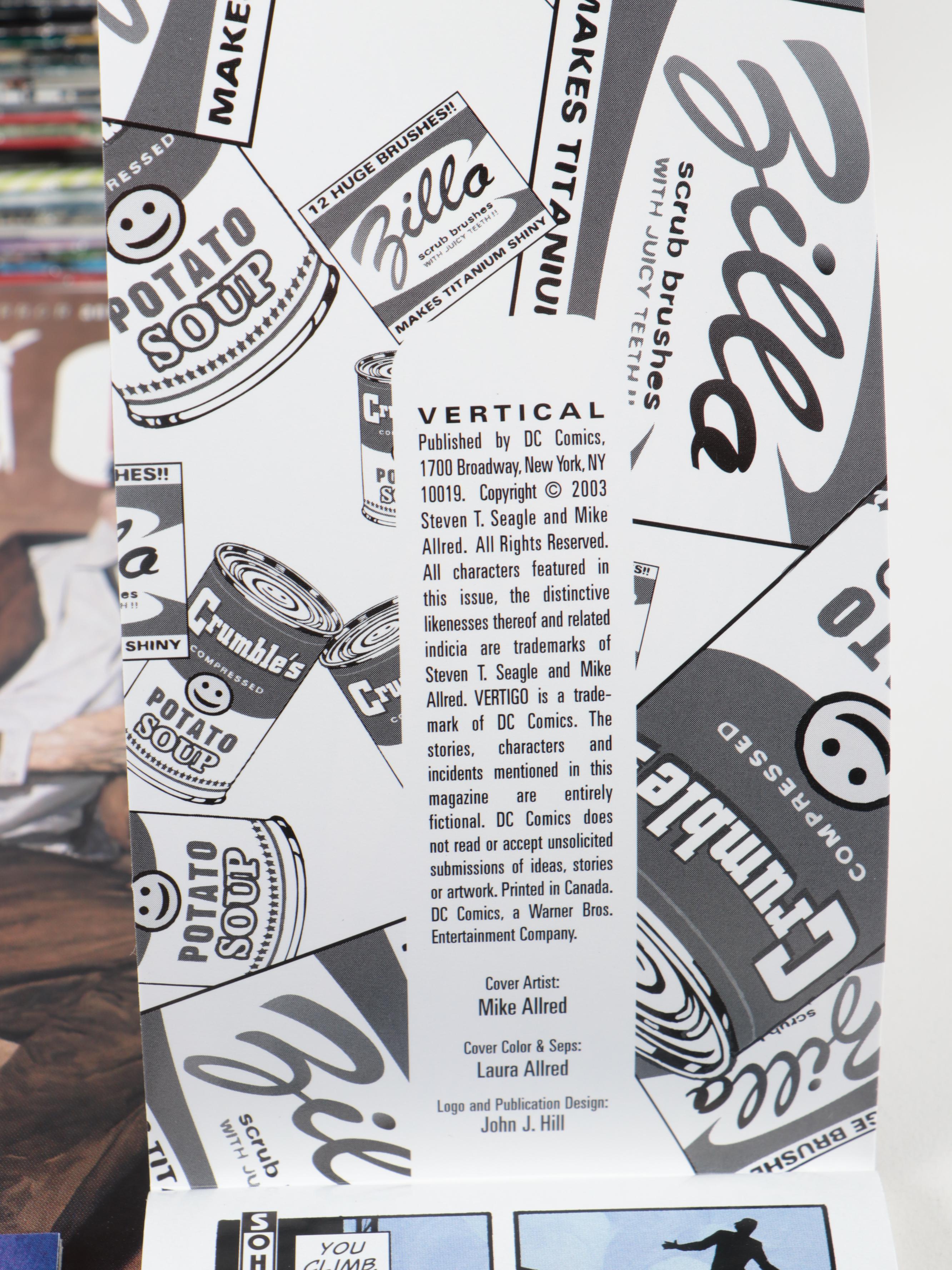 Modern Age "Voodoo Child", "Testament", "Vertical" and More Comic Books