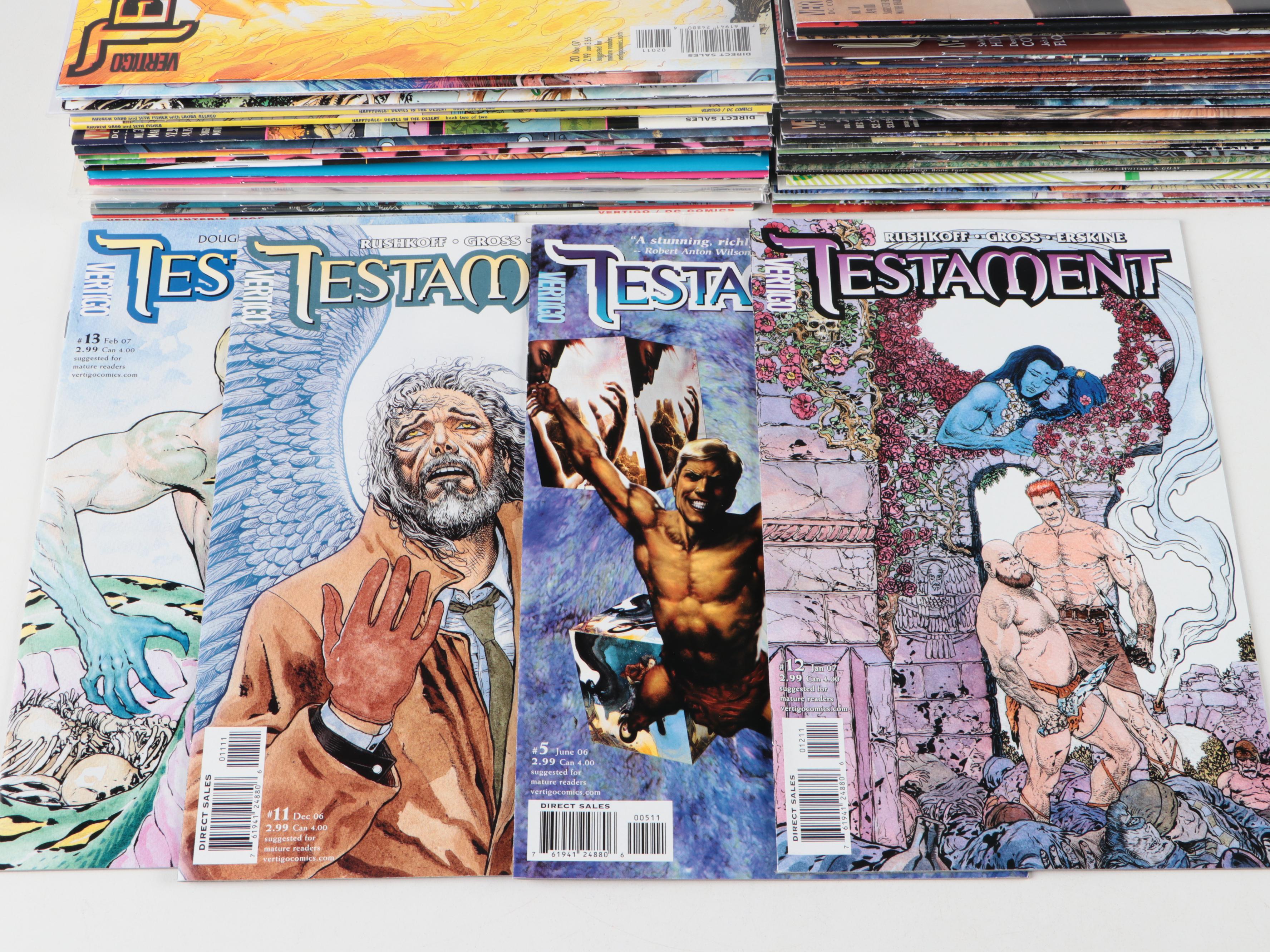 Modern Age "Voodoo Child", "Testament", "Vertical" and More Comic Books