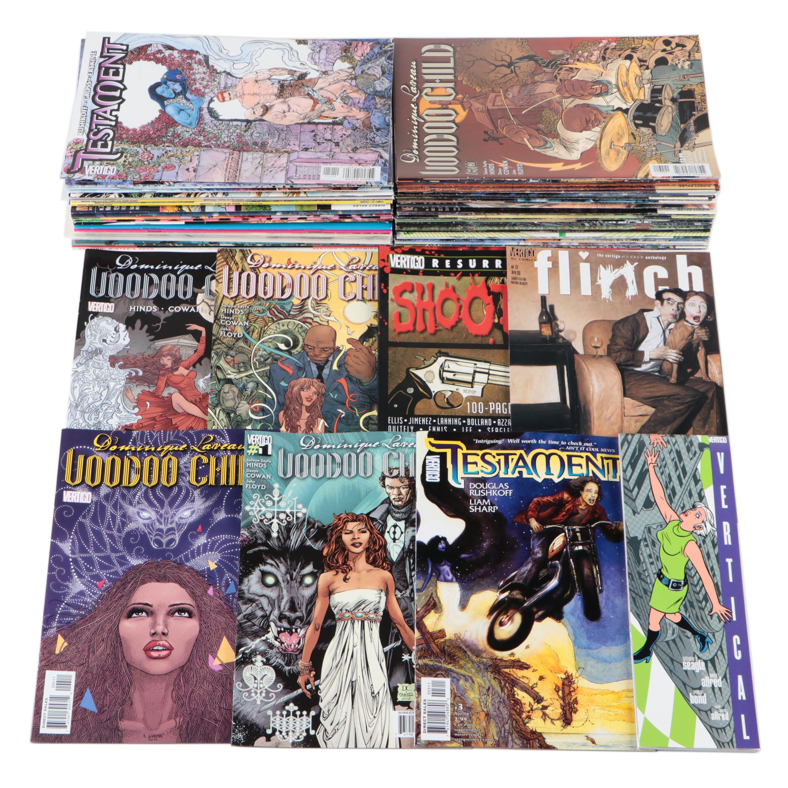 Modern Age "Voodoo Child", "Testament", "Vertical" and More Comic Books