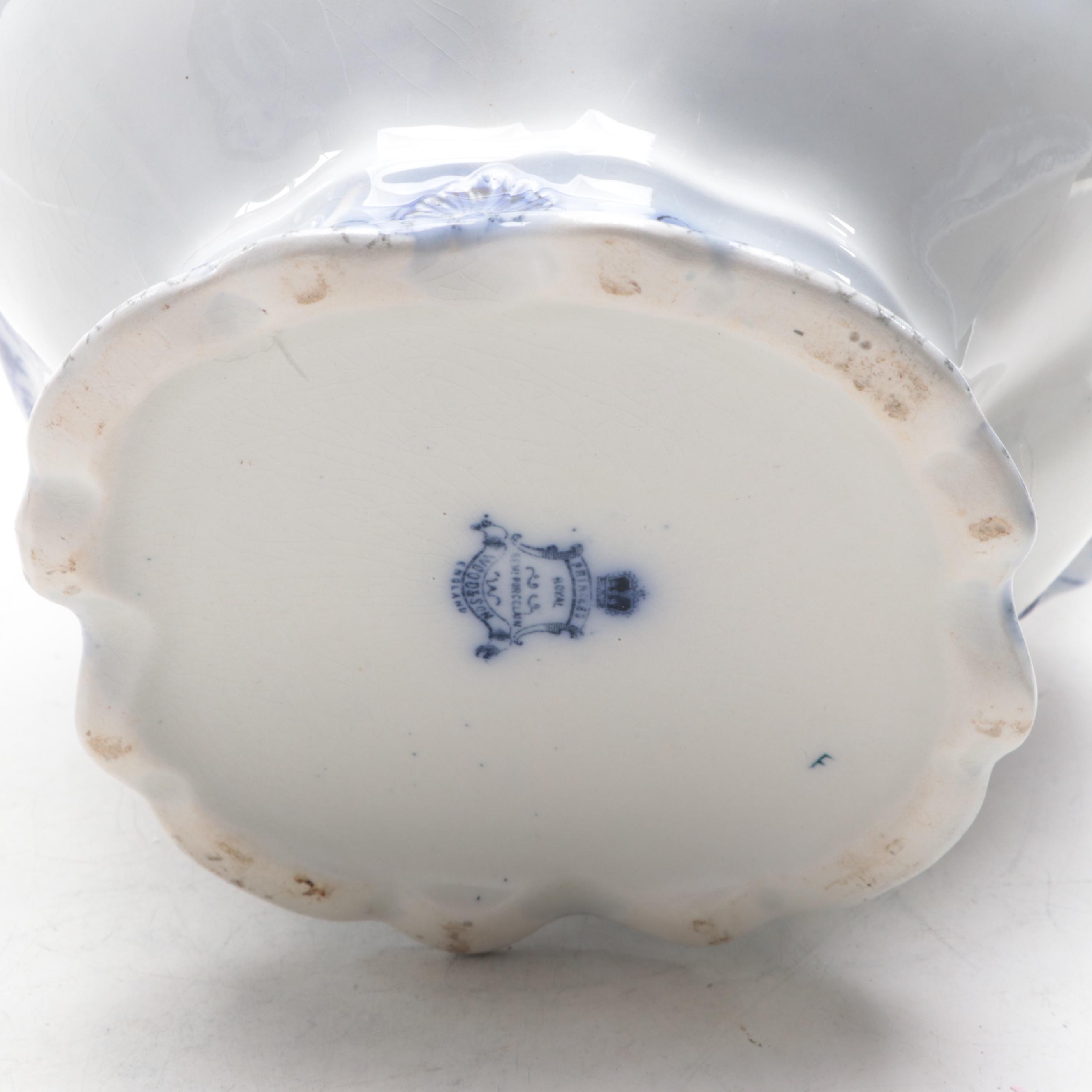 Wood & Sons "Princess" Pitchers, Basin, Chamber Pot and More