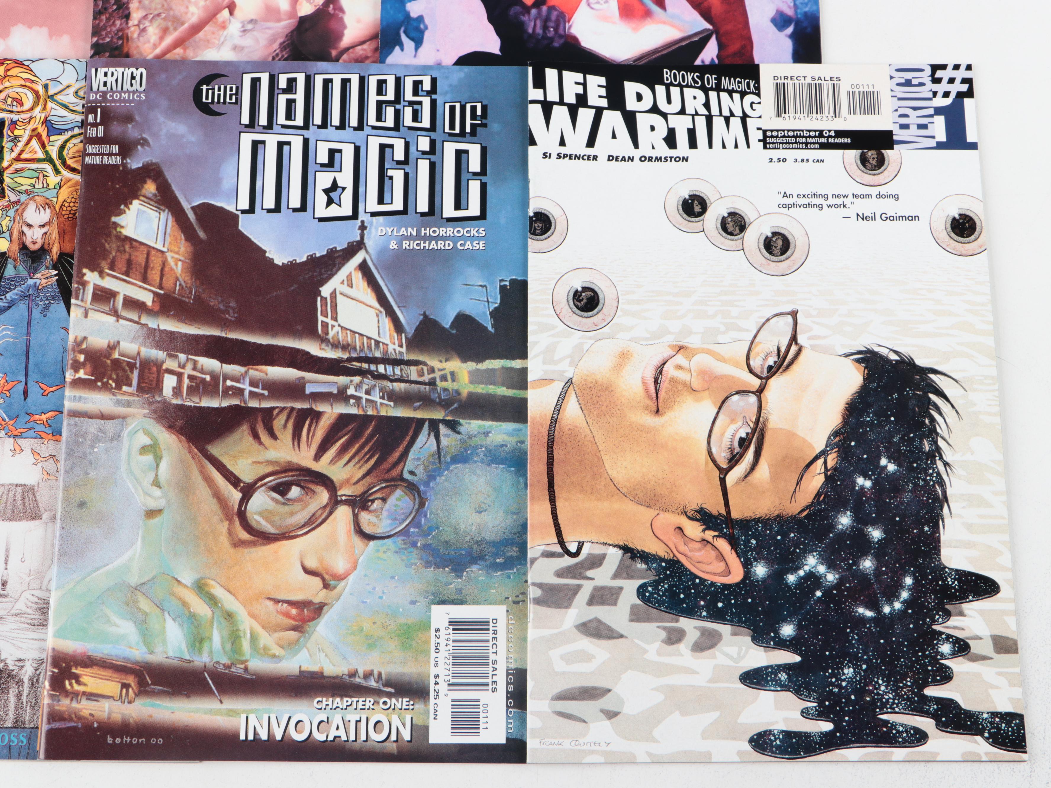 Modern Age "The Names of Magic", "The Books of Faerie" and More Comic Books