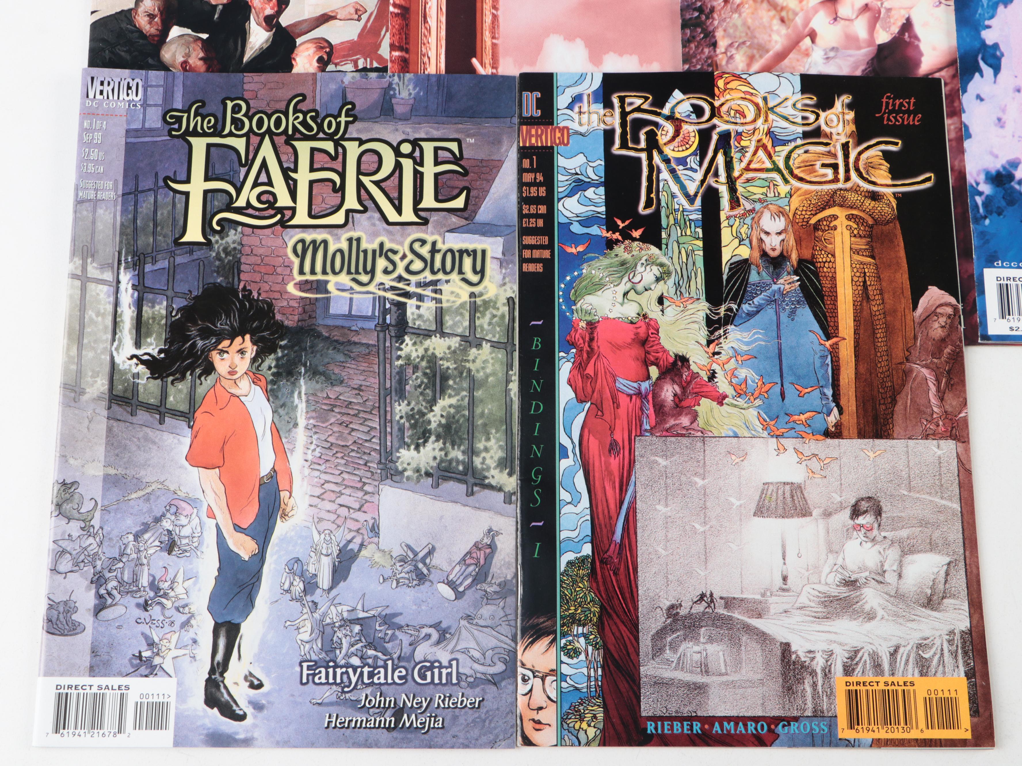 Modern Age "The Names of Magic", "The Books of Faerie" and More Comic Books