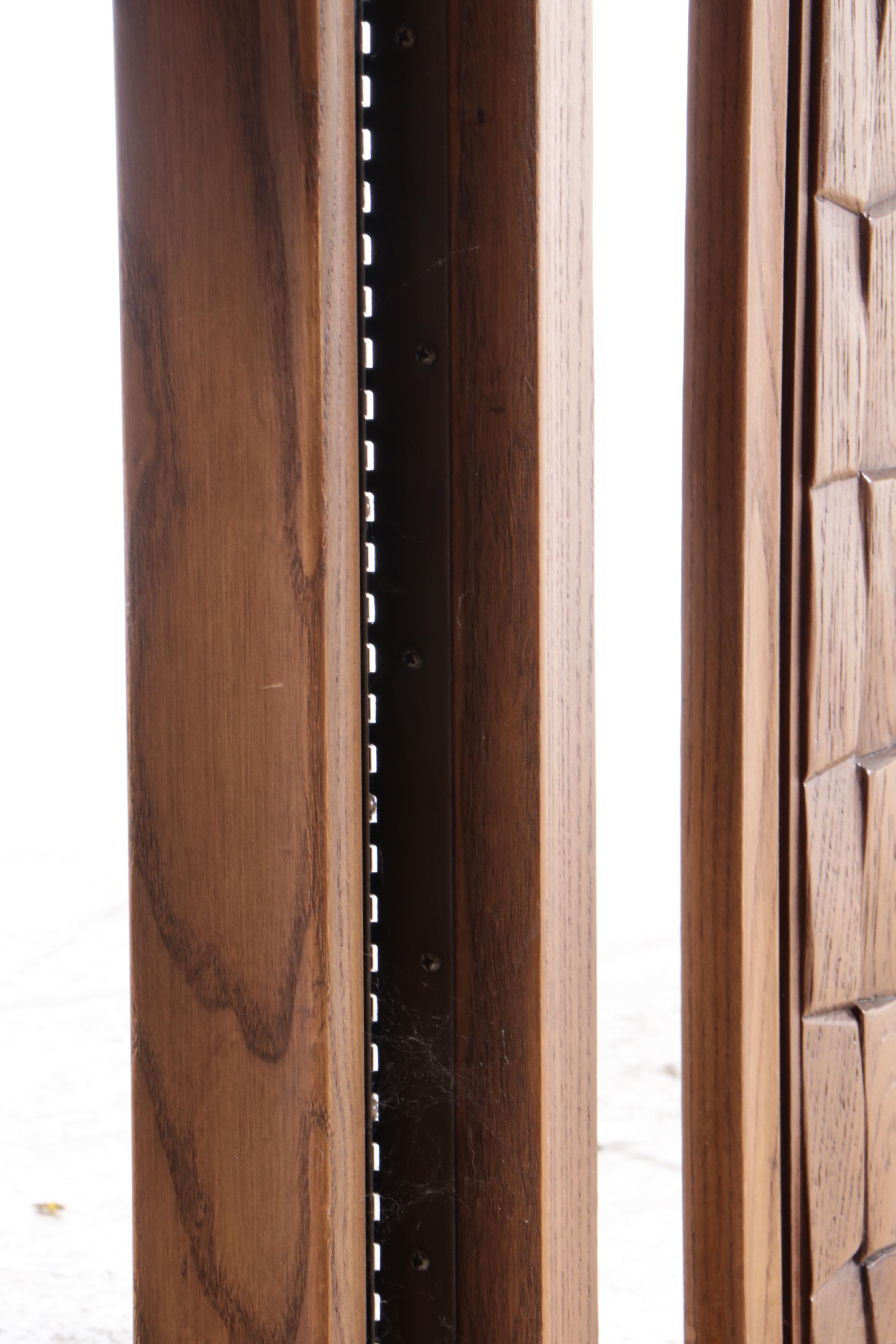 Mid Century Modern Pecan Five-Piece Dining Set, Mid to Late 20th Century