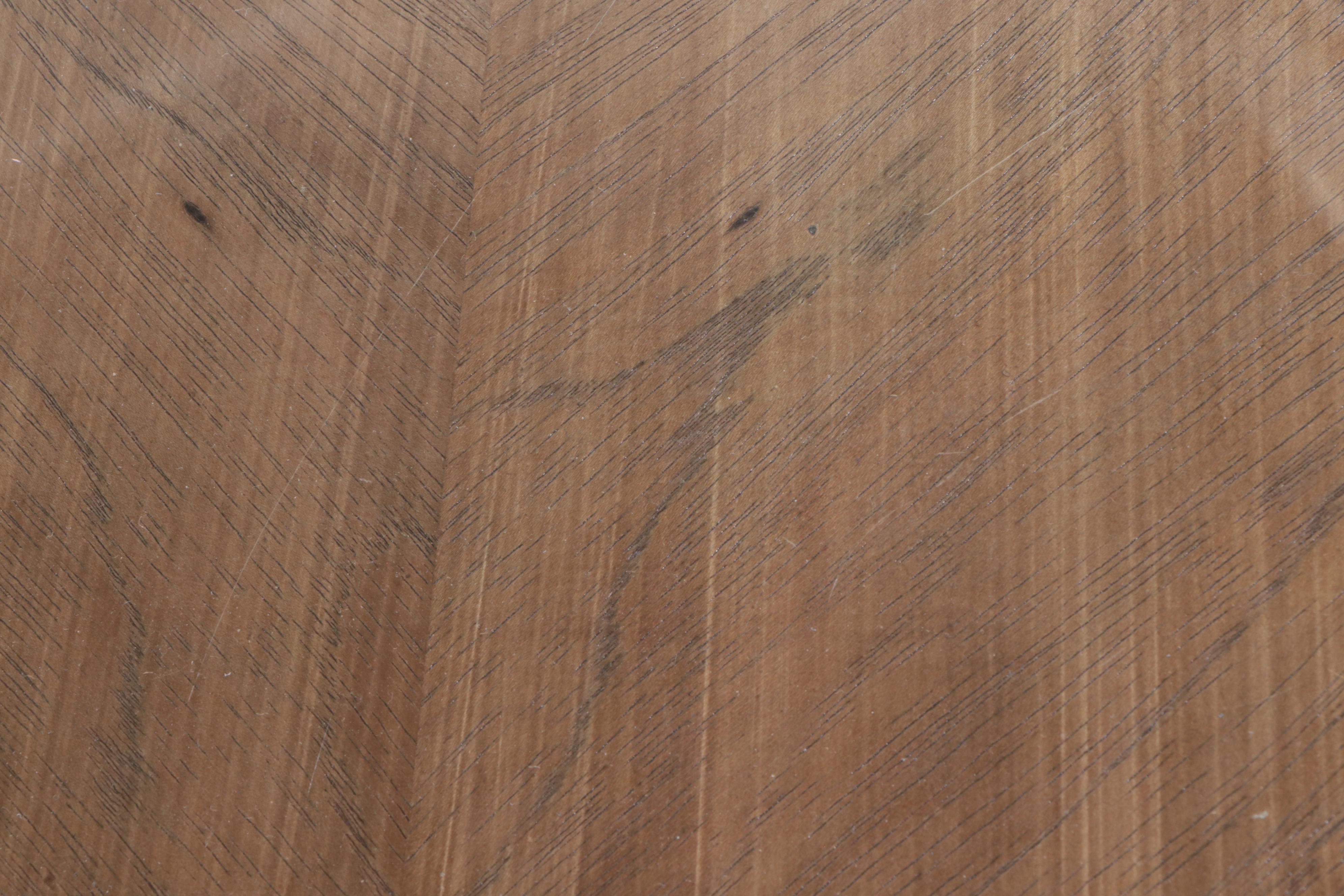 Mid Century Modern Pecan Five-Piece Dining Set, Mid to Late 20th Century