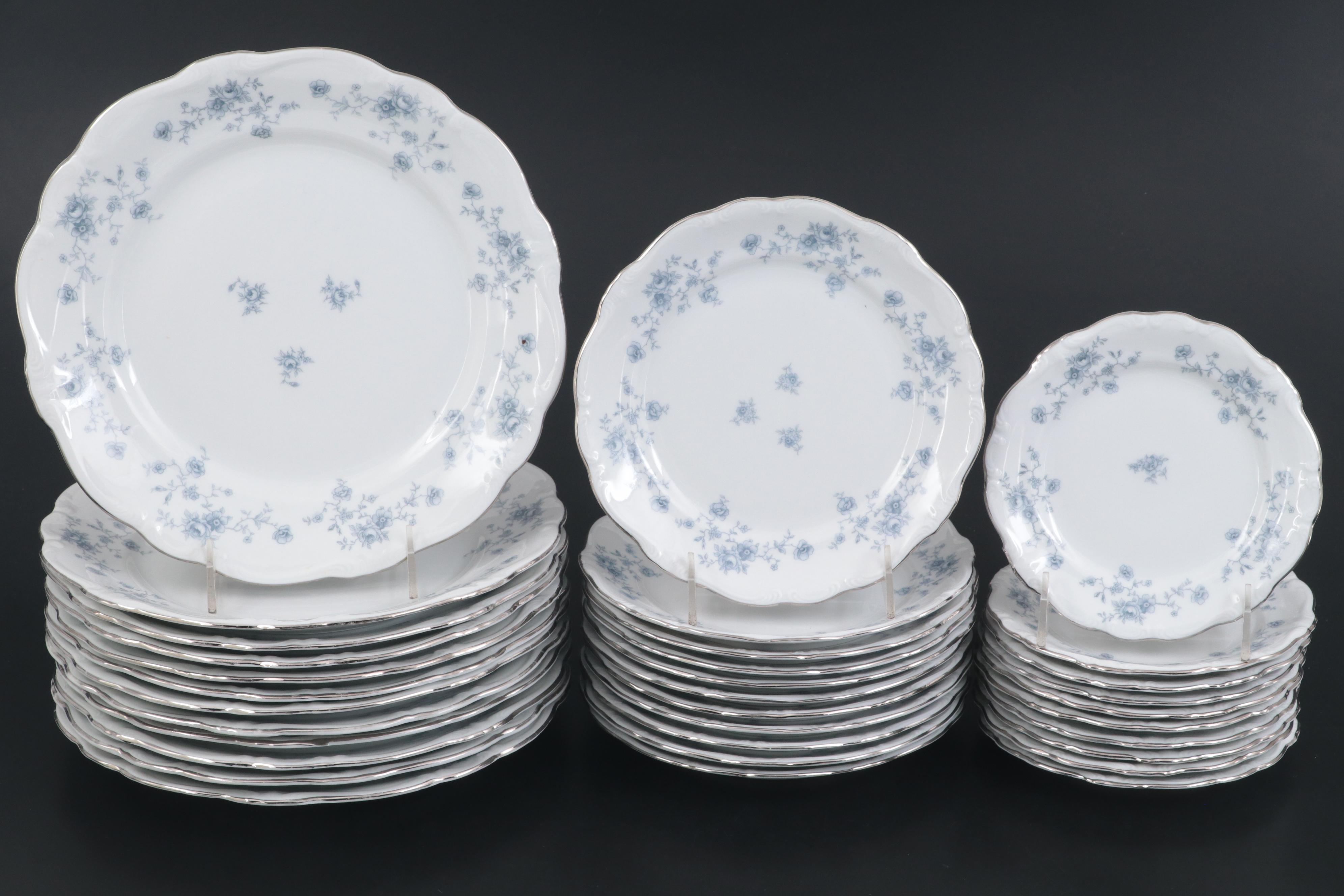 Johann Haviland "Blue Garland" Porcelain Dinnerware, 1974–1990