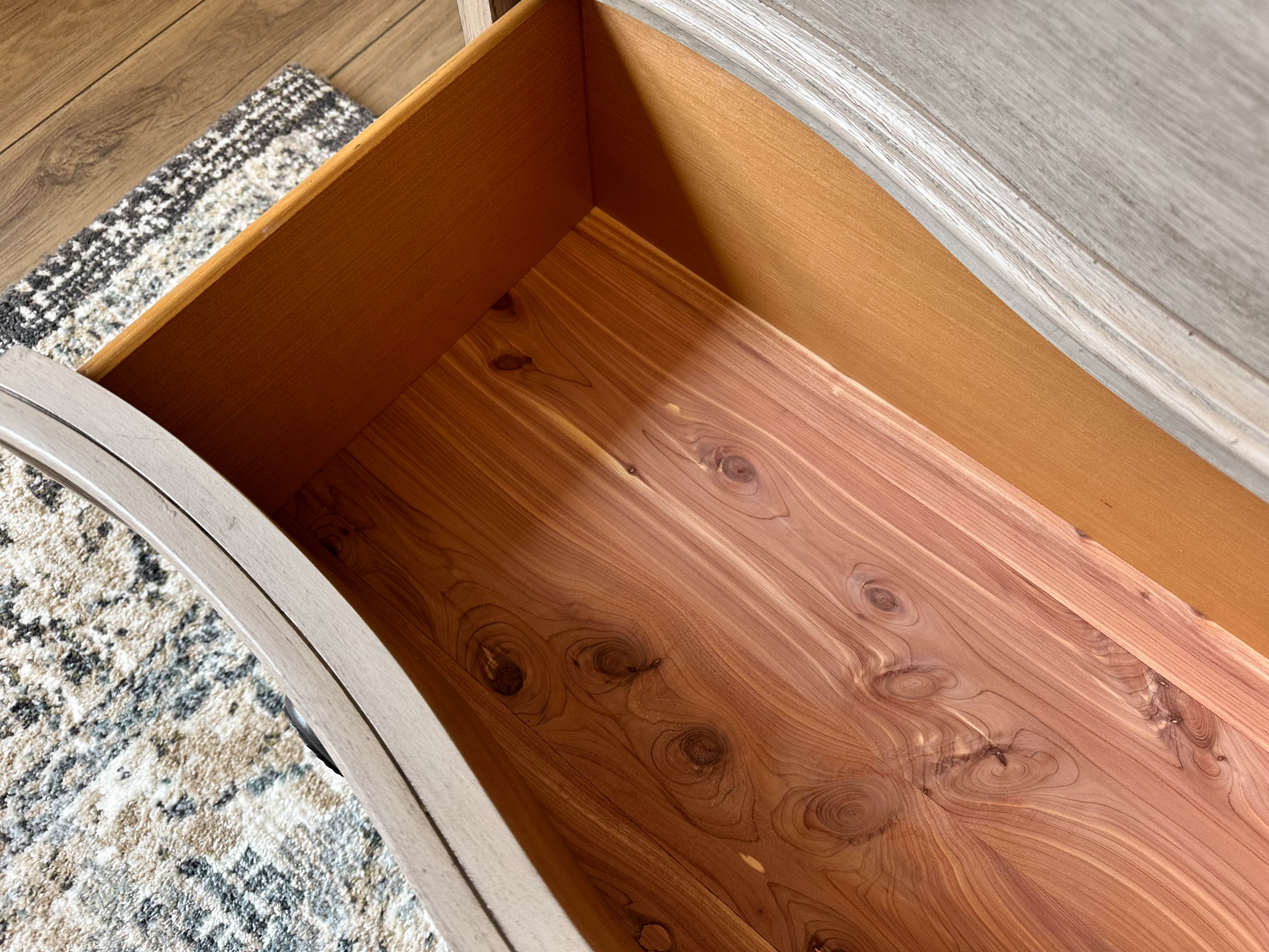 Cerused-Finish Chest of Drawers