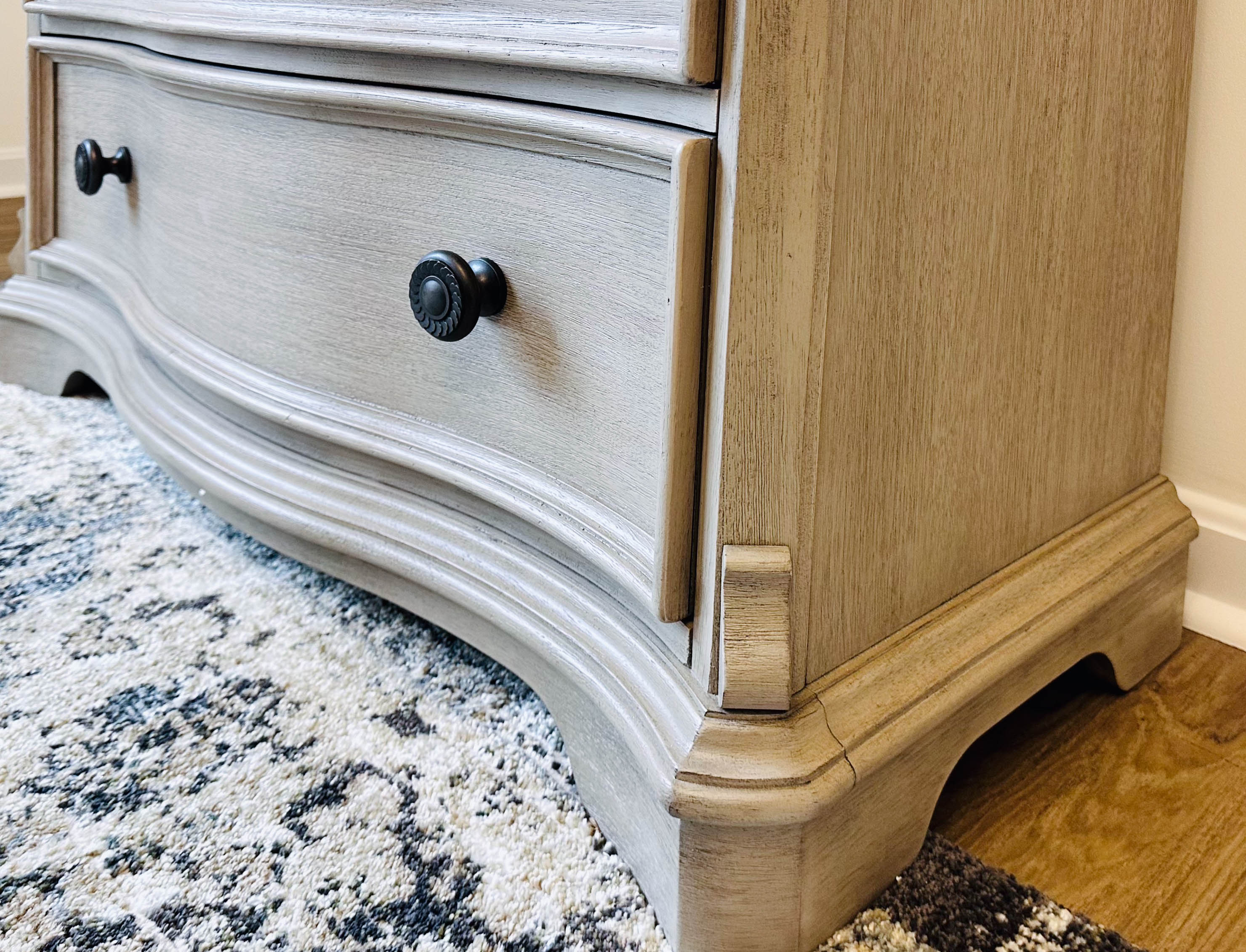 Cerused-Finish Chest of Drawers