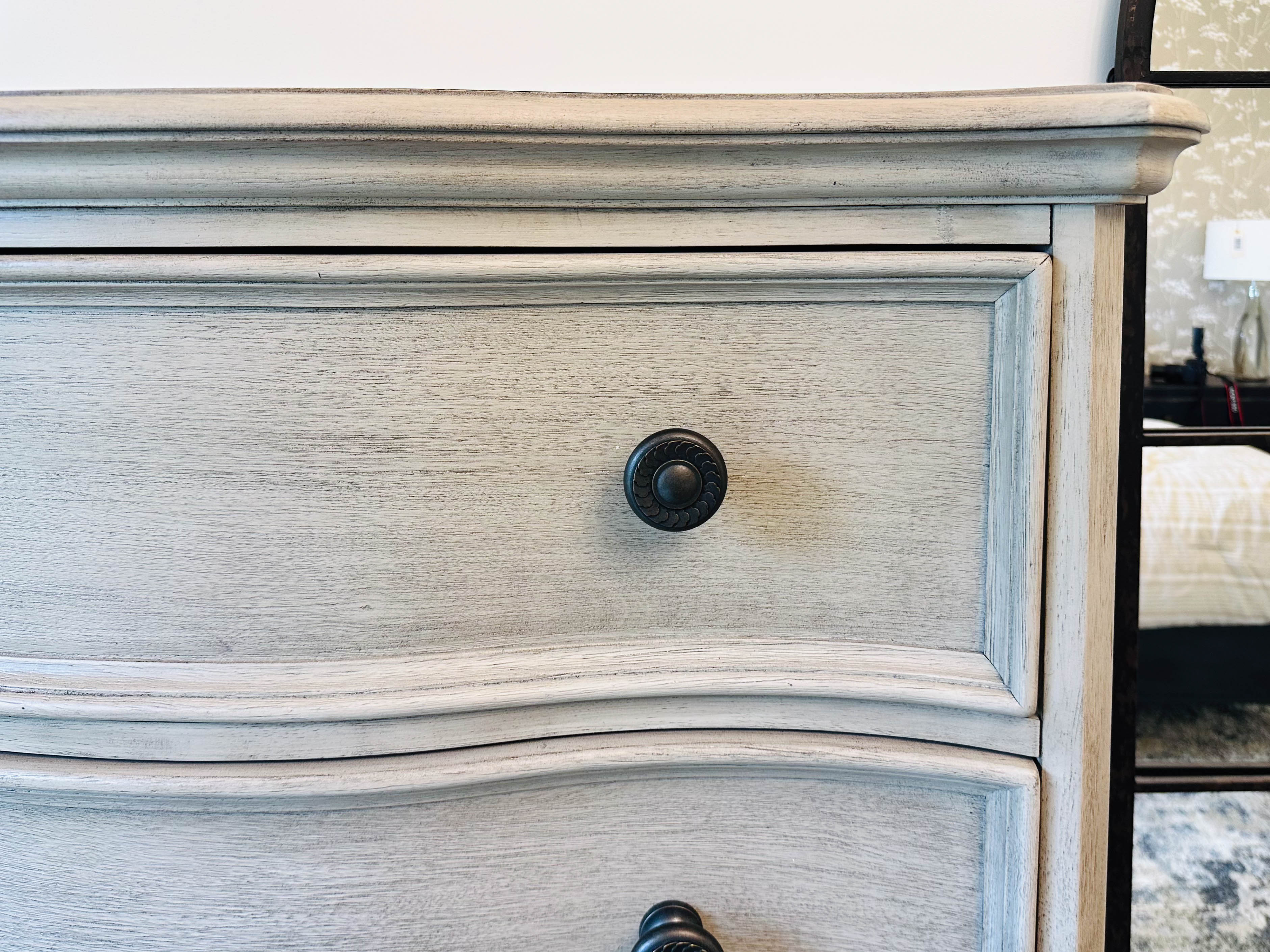 Cerused-Finish Chest of Drawers