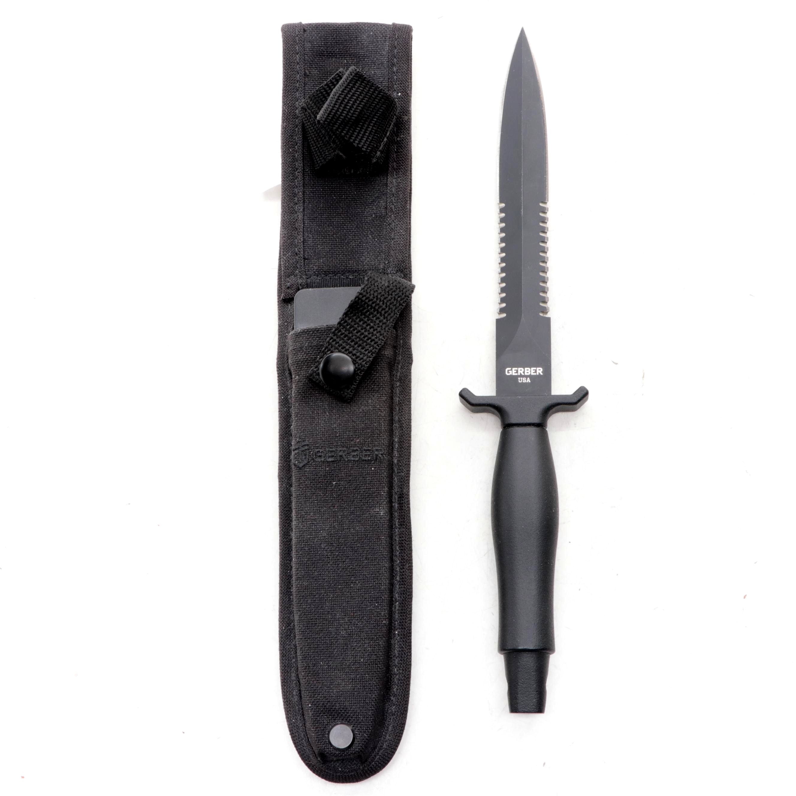 Gerber Mark II Fixed Blade Serrated Knife
