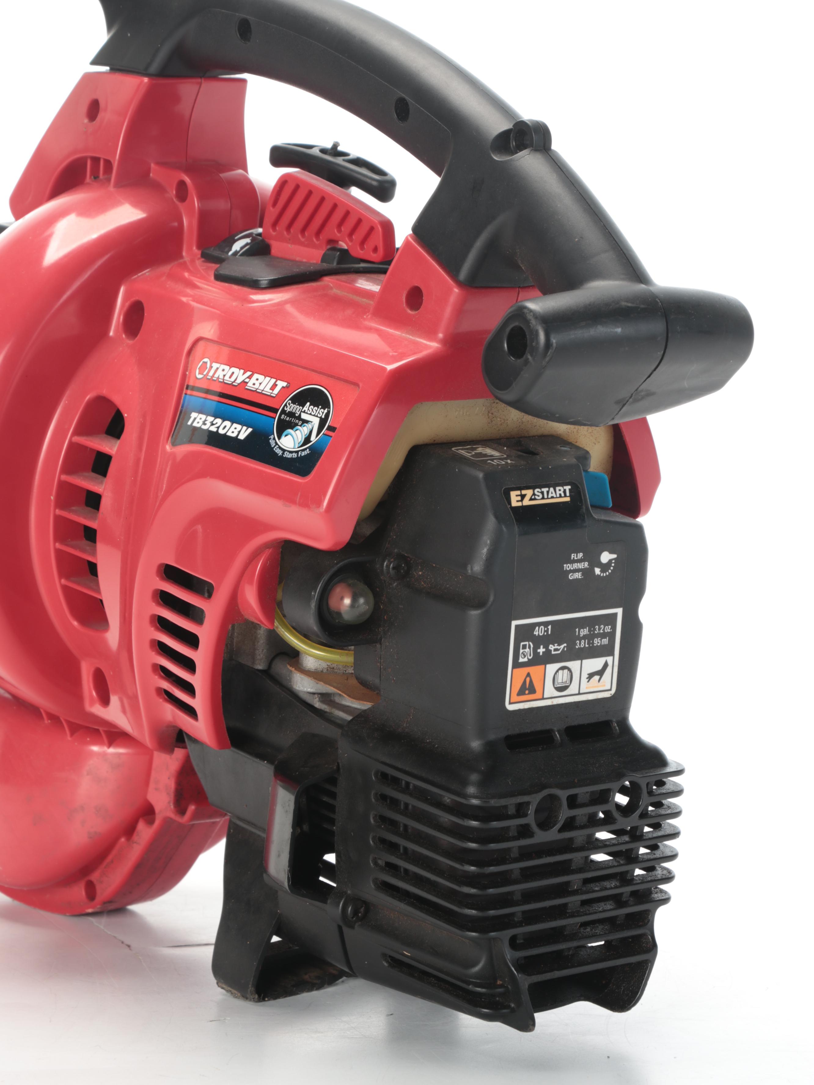 Troy-Bilt TB320BV Two Cycle Gas Powered Leaf Blower Vacuum
