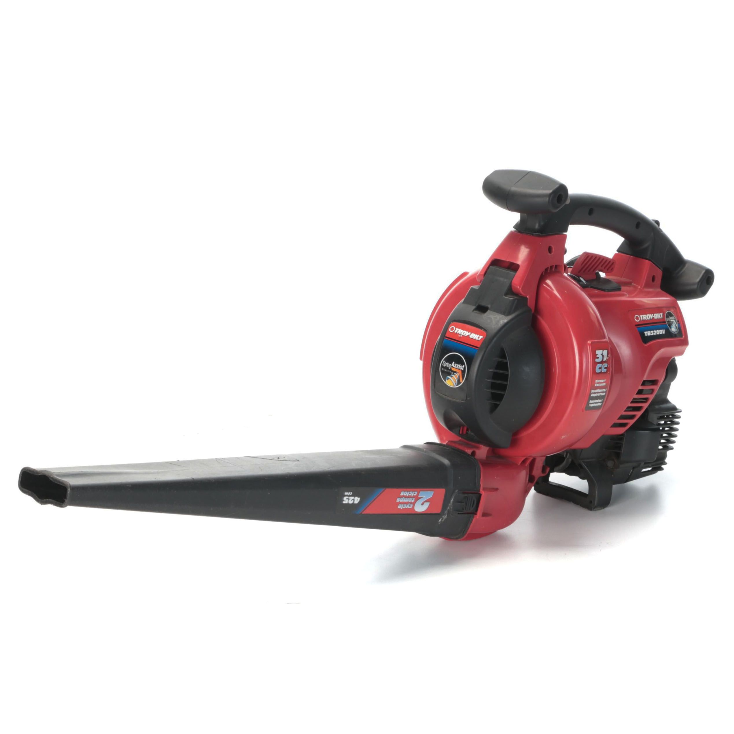 Troy-Bilt TB320BV Two Cycle Gas Powered Leaf Blower Vacuum