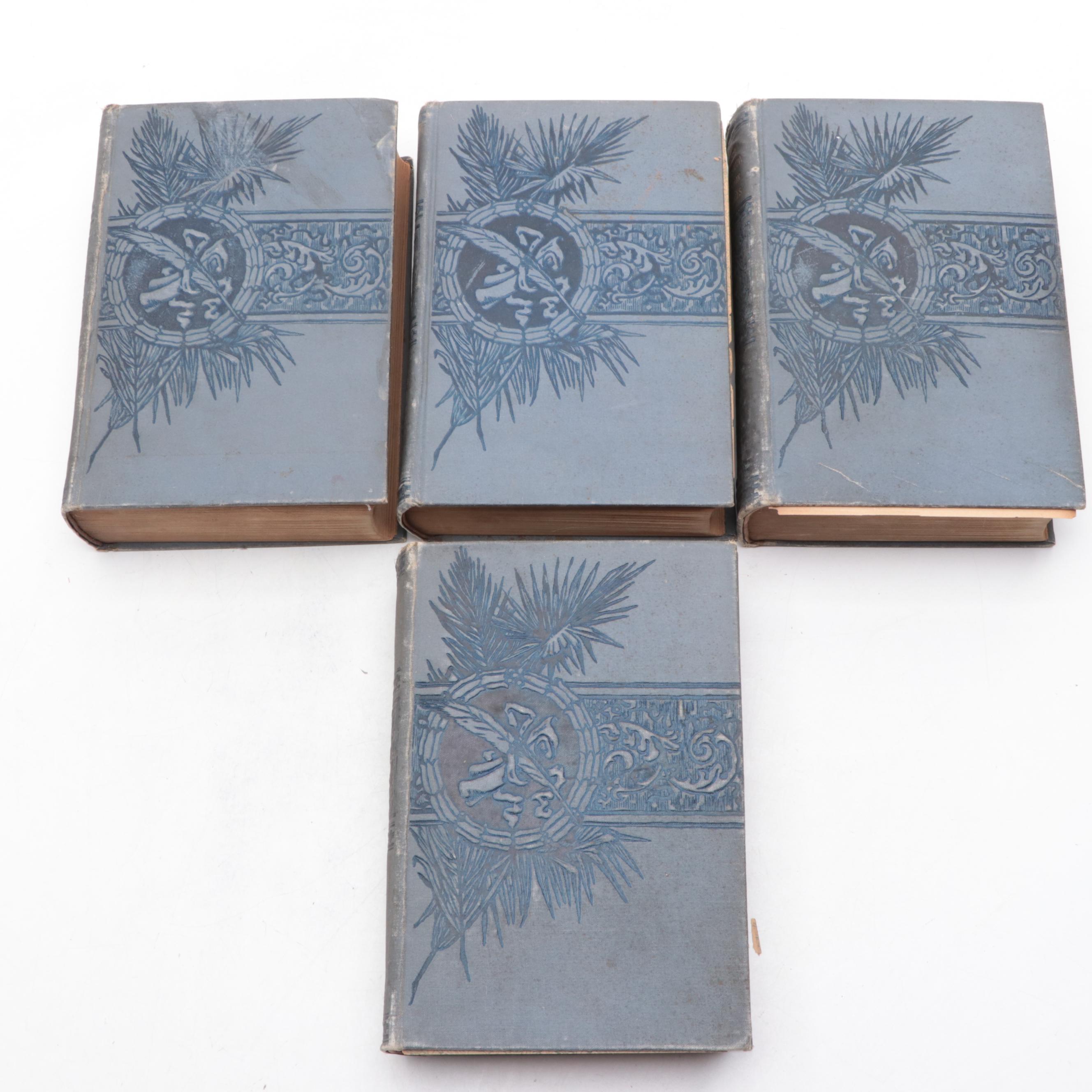 "The Sketch Book" and More Books by Washington Irving, Late 19th Century