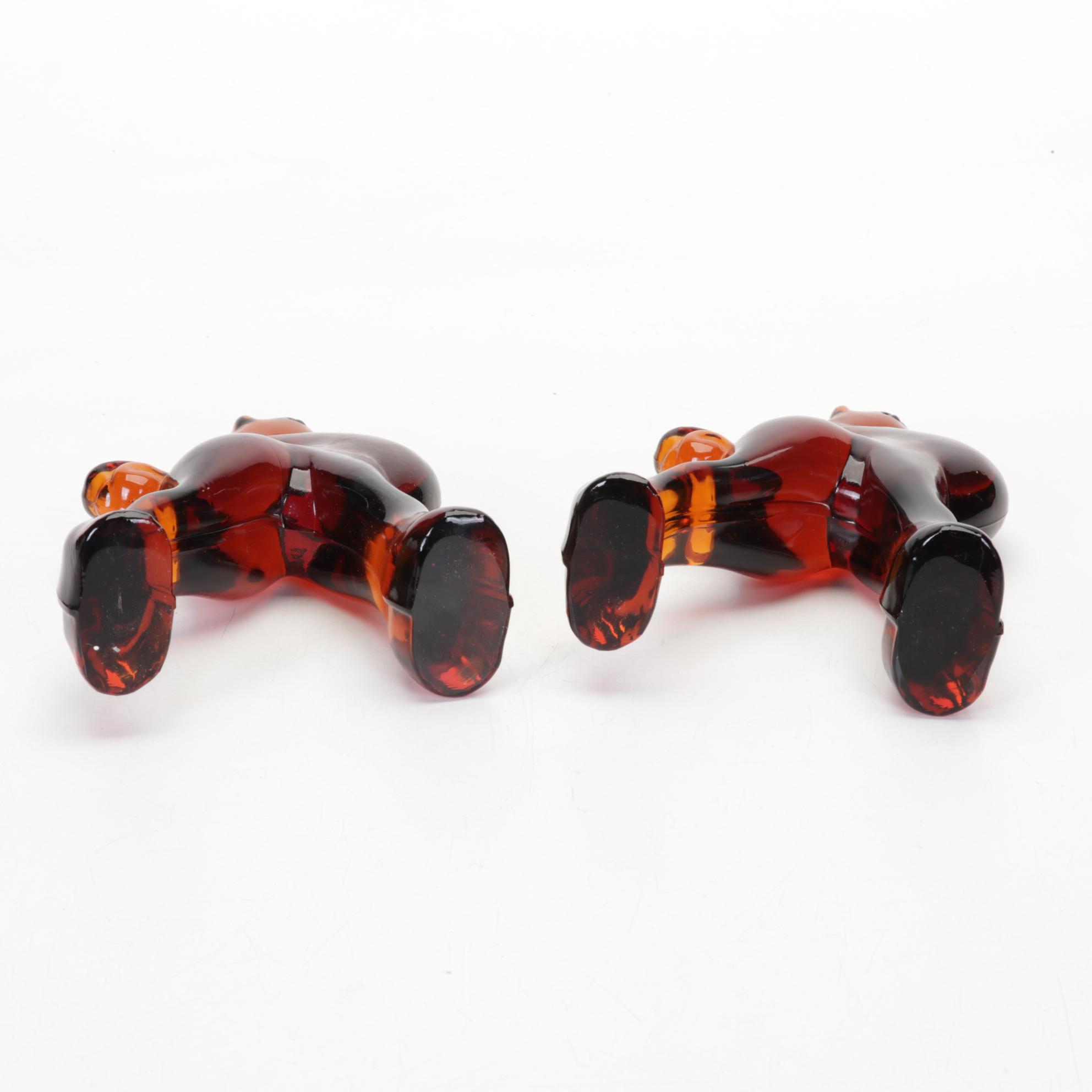 Heisey by Dalzell Viking, Imperial Red and Amber Oscar, Filly, Colt Glass Horses