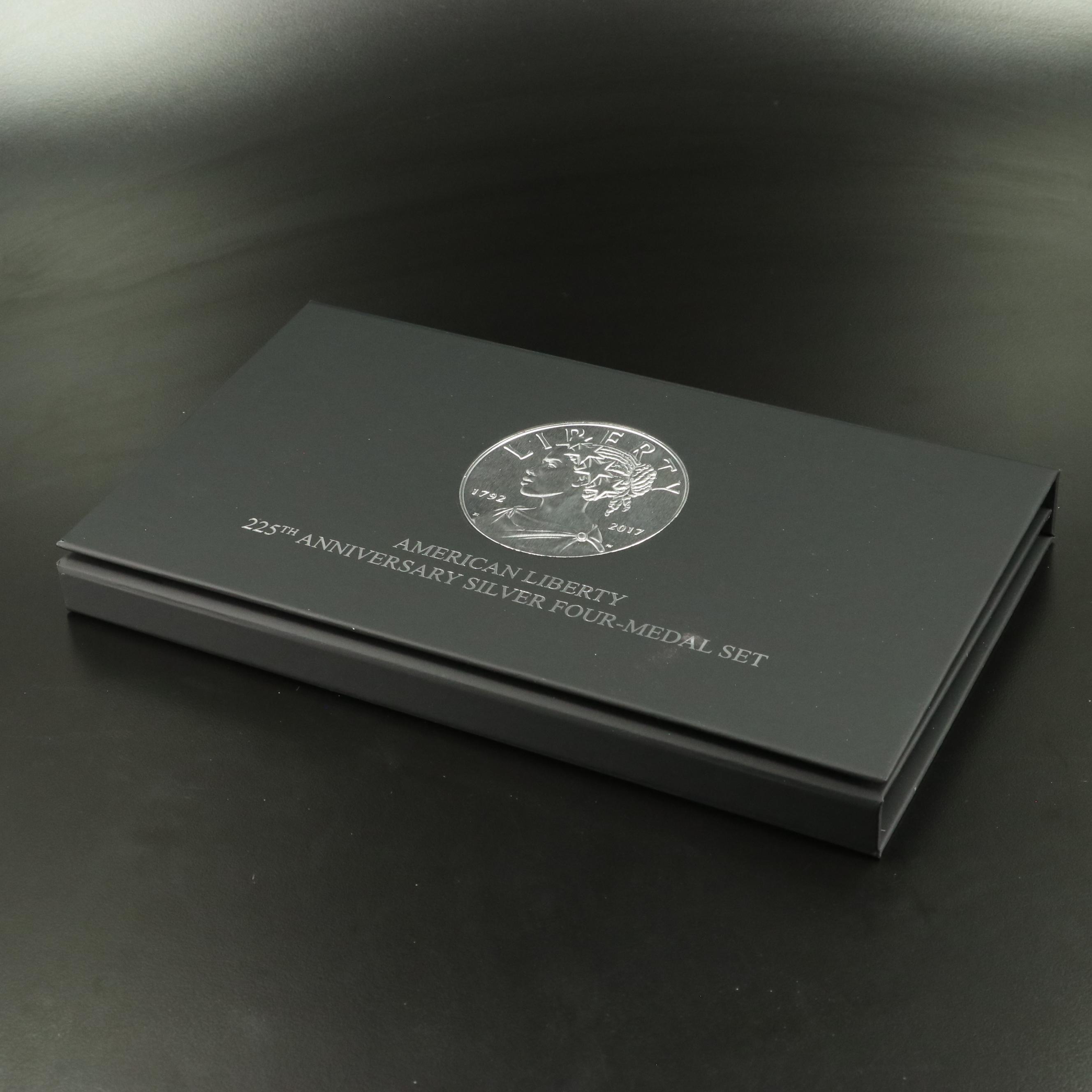 2017 American Liberty 225th Anniversary Silver Four Medal Set