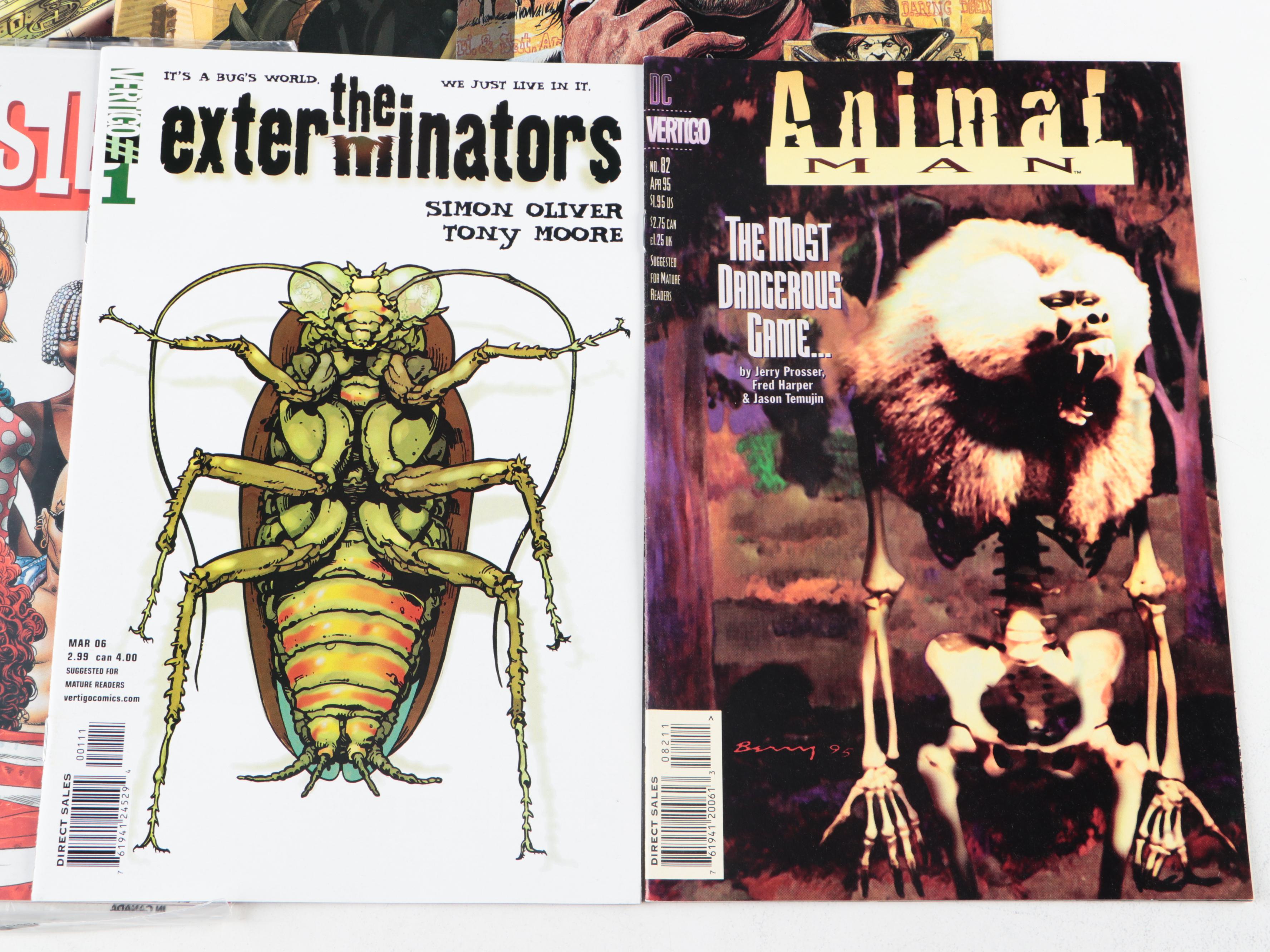 Modern Age "Animal Man", "Jonah Hex", "American Freak", and More Comic Books