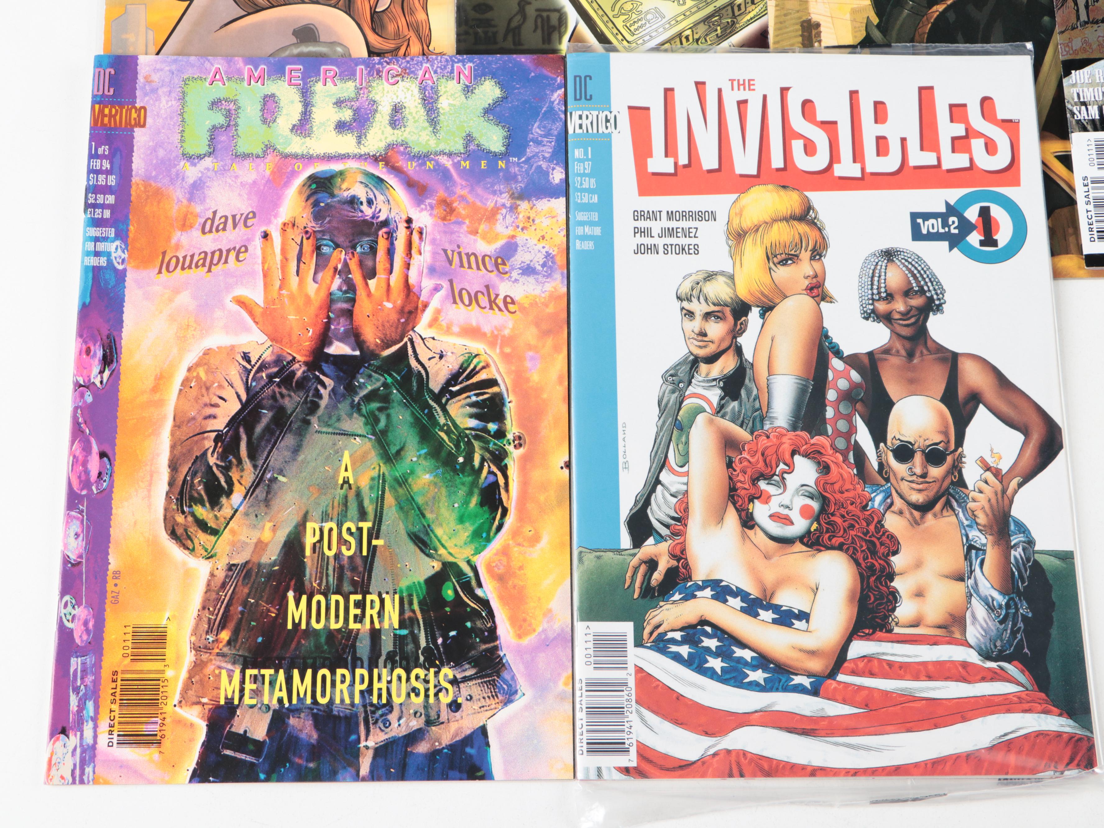 Modern Age "Animal Man", "Jonah Hex", "American Freak", and More Comic Books