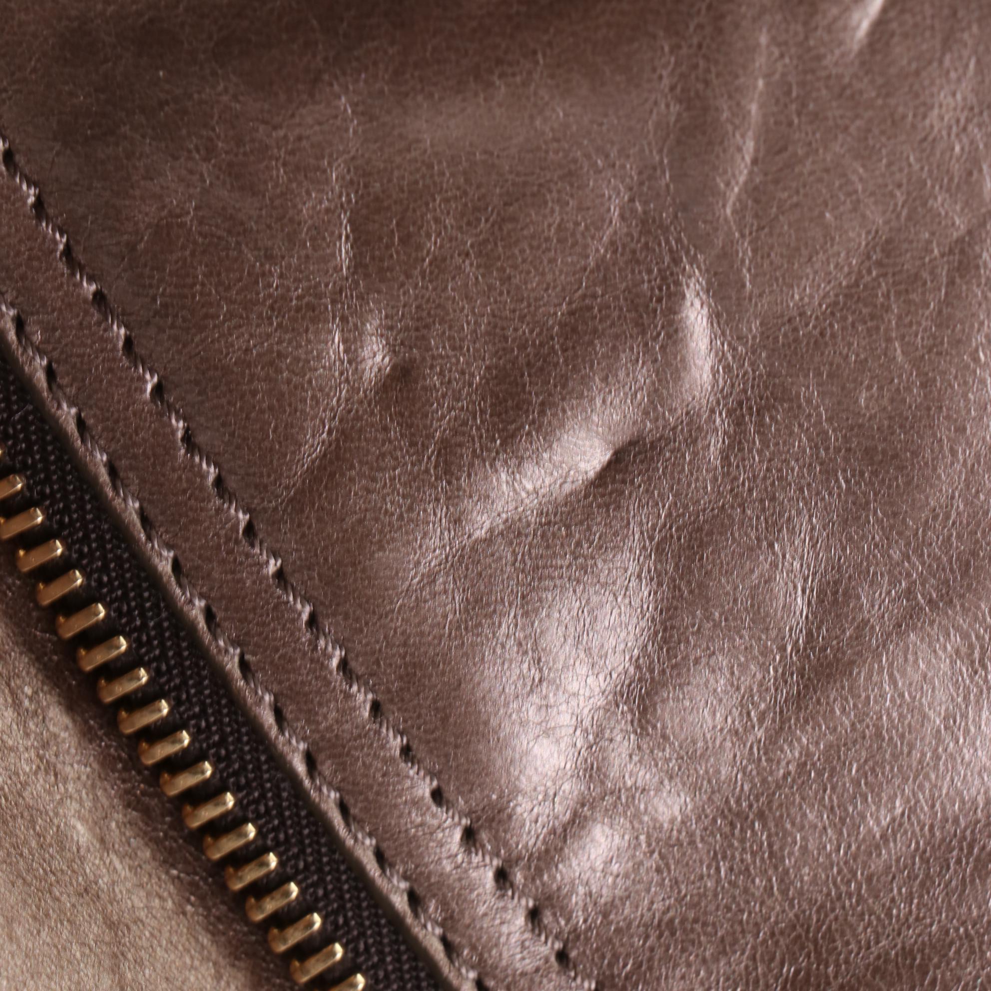 Fendi Crossbody Bag in Metallic Leather