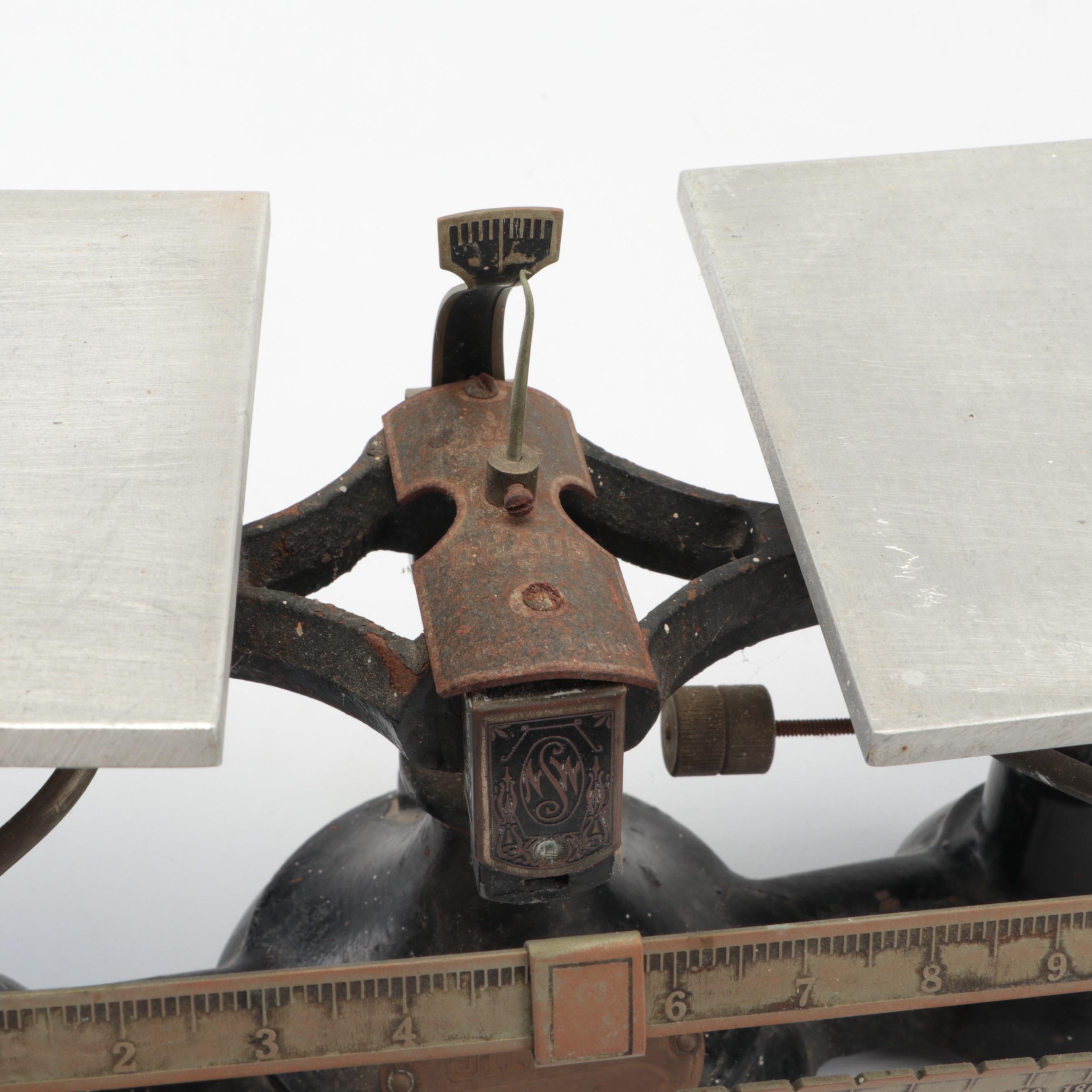 Newark Scale Works Ohaus Double Beam Gram Scale