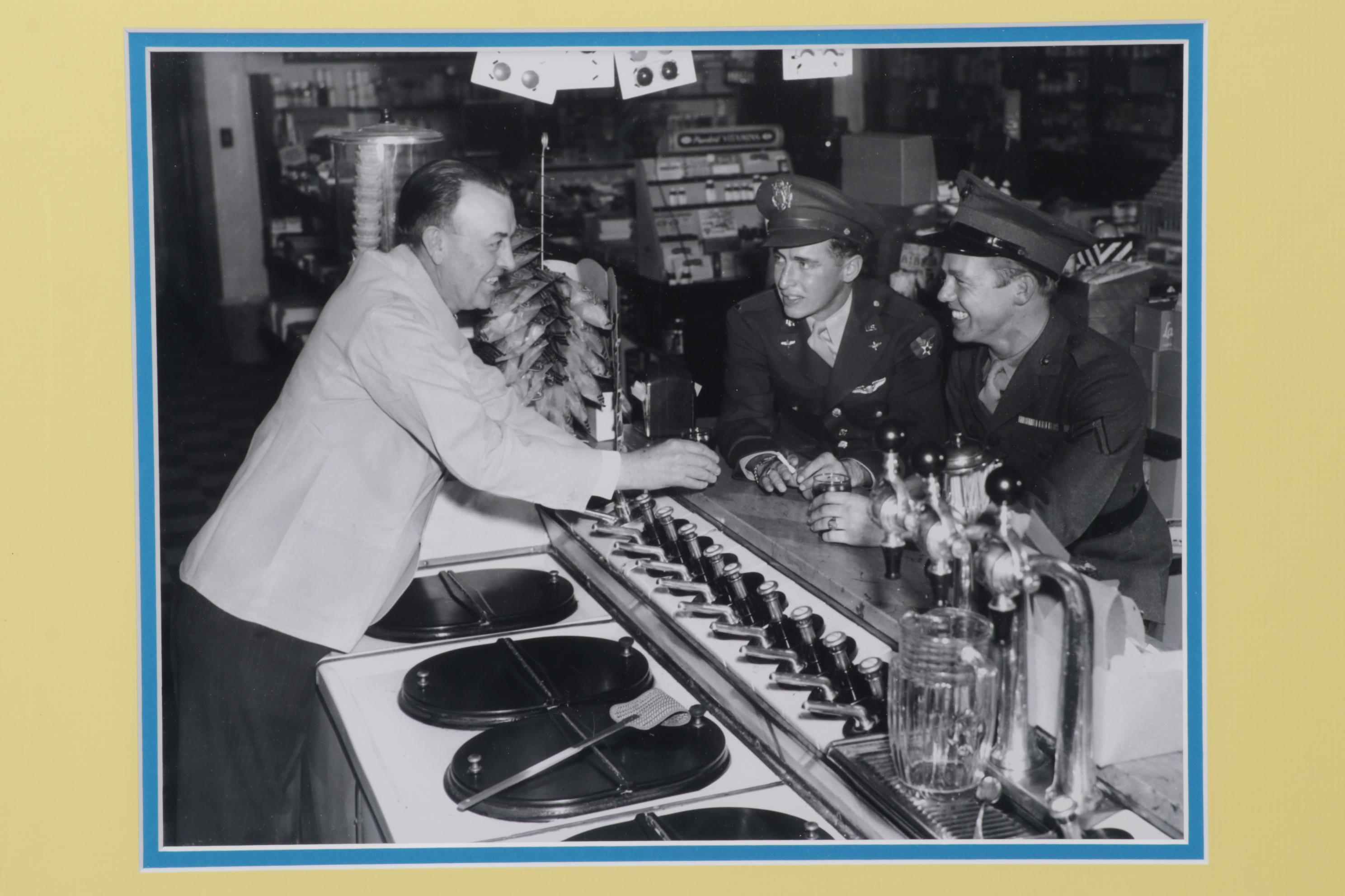Silver Gelatin Photographs of Elvis Presley and WWII Soldiers