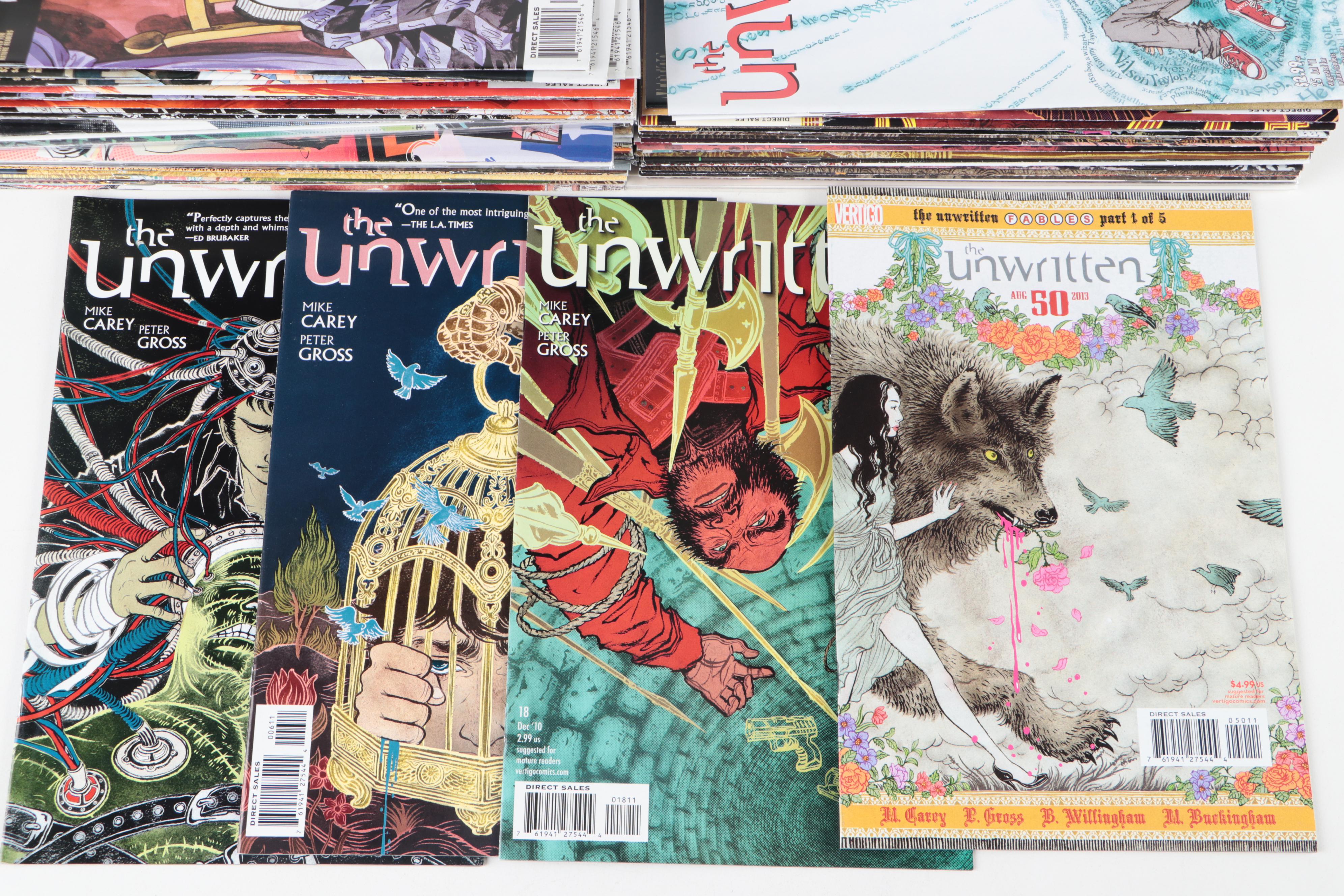 Modern Age "Finals", "Greek Street", and "The Unwritten" Vertigo Comic Books