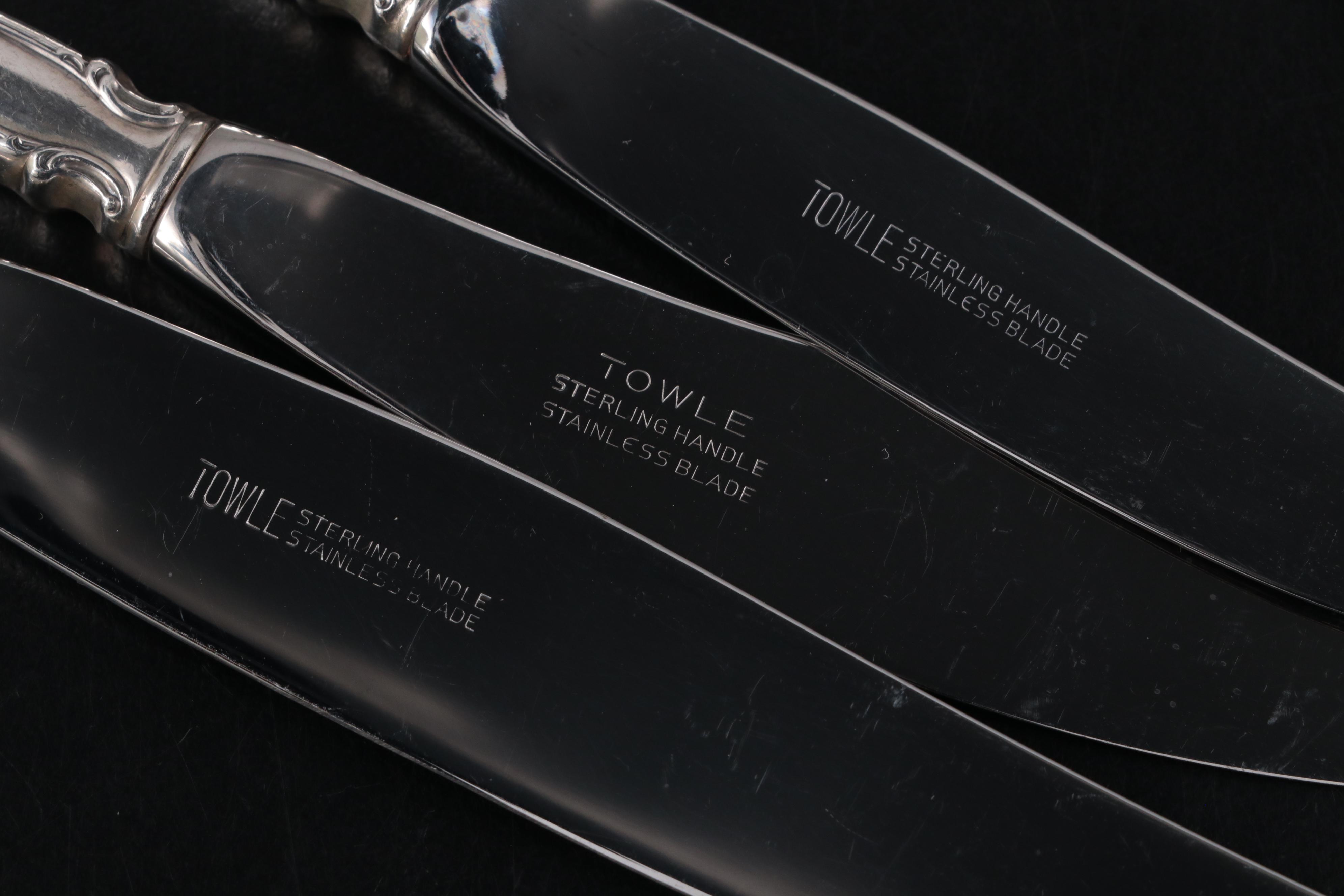 Towle "Legato" Sterling Silver Flatware with Other Sterling and Silver Flatware